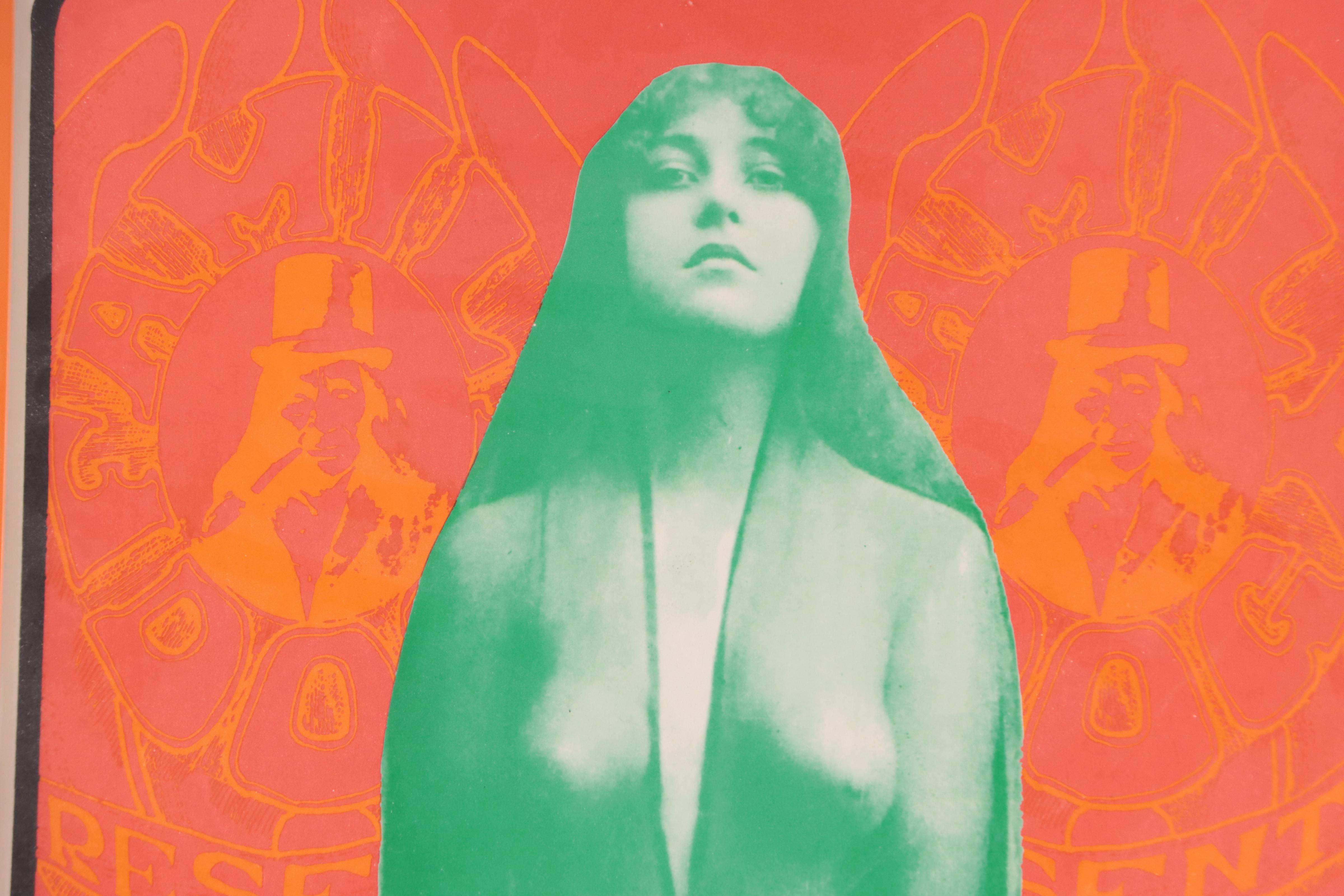 Color Lithograph Concert Poster After Stanley Mouse and Alton Kelley