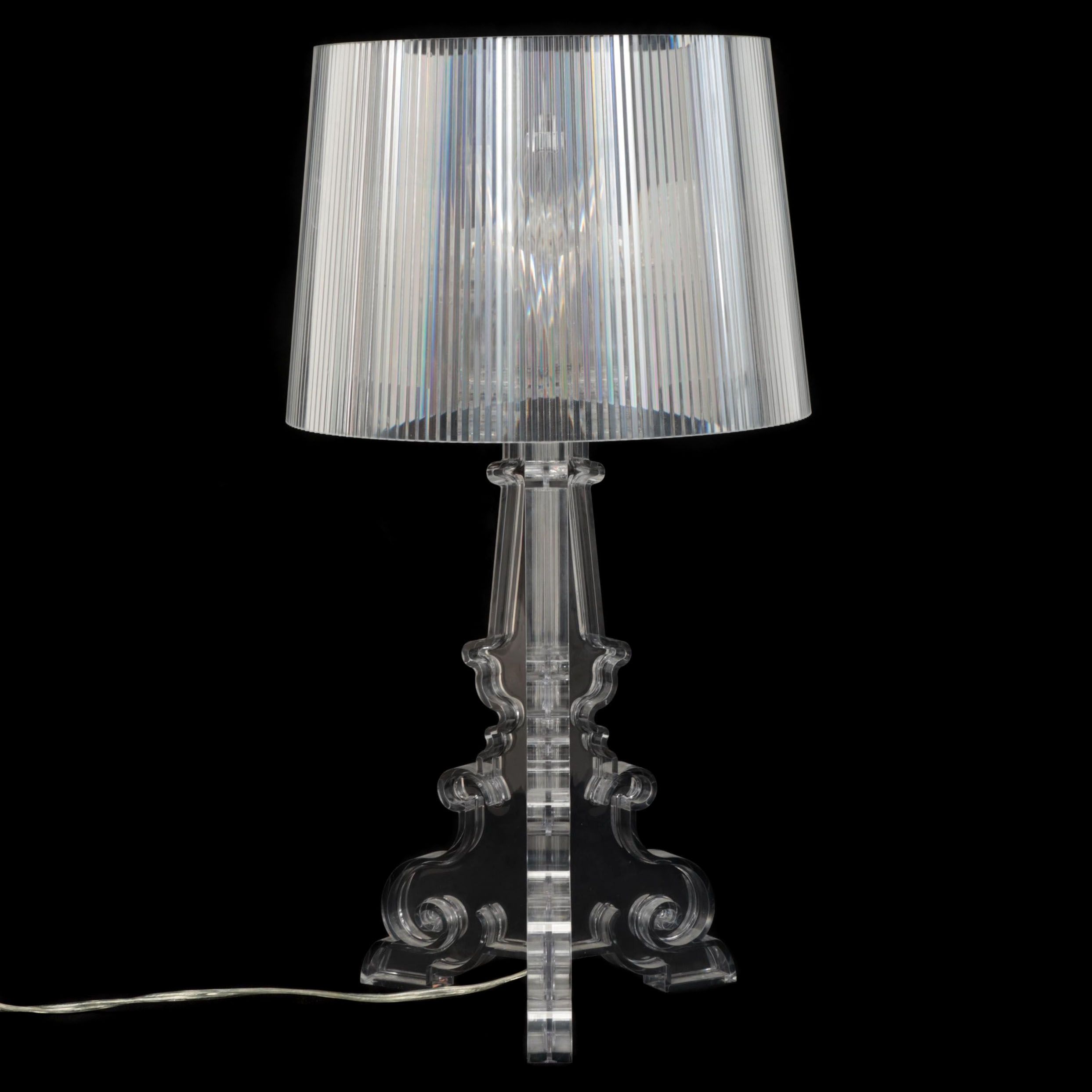 Ferruccio Laviani for Kartell "Bourgie" Acrylic Ghost Table Lamp