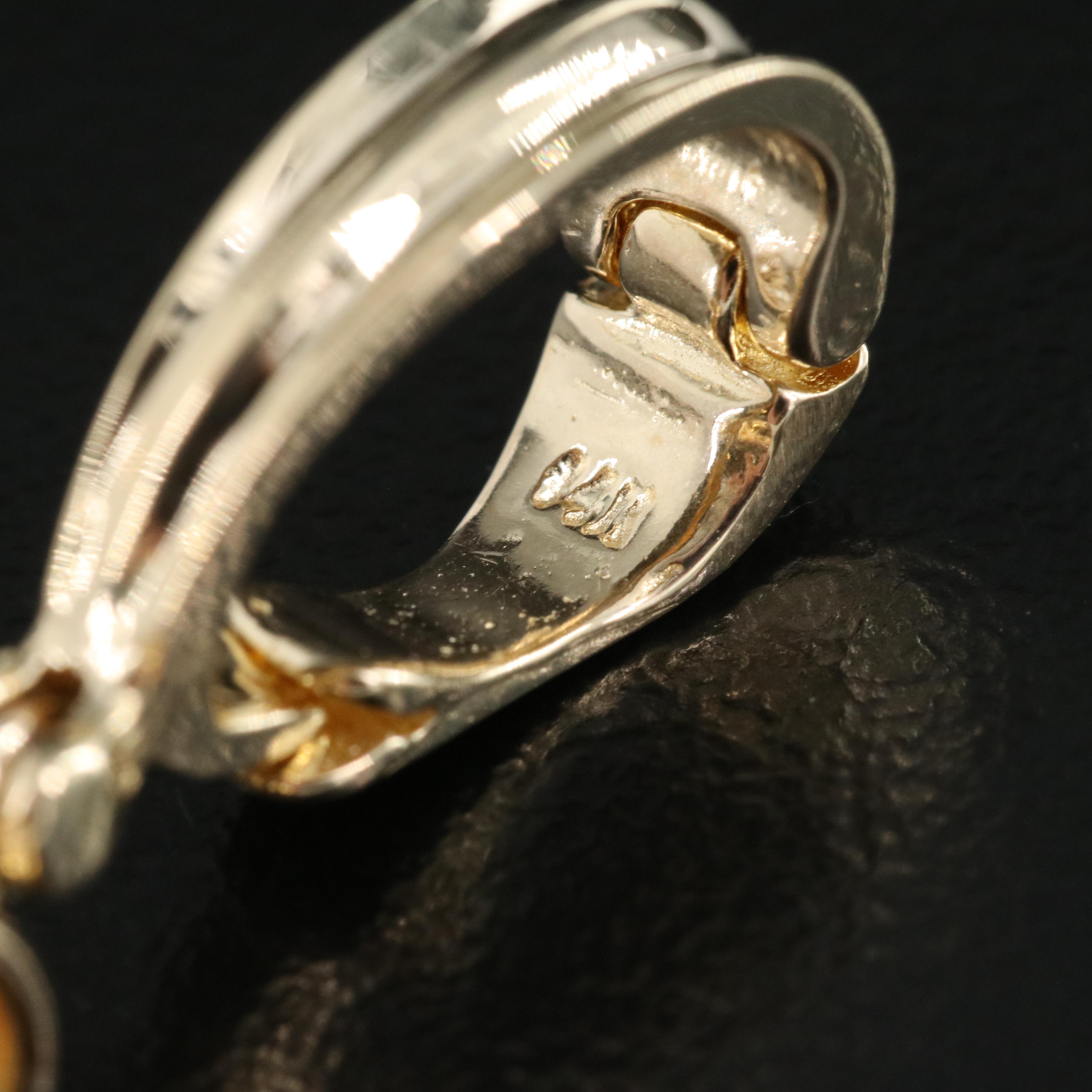 14K Lapis Lazuli Enhancer Pendant