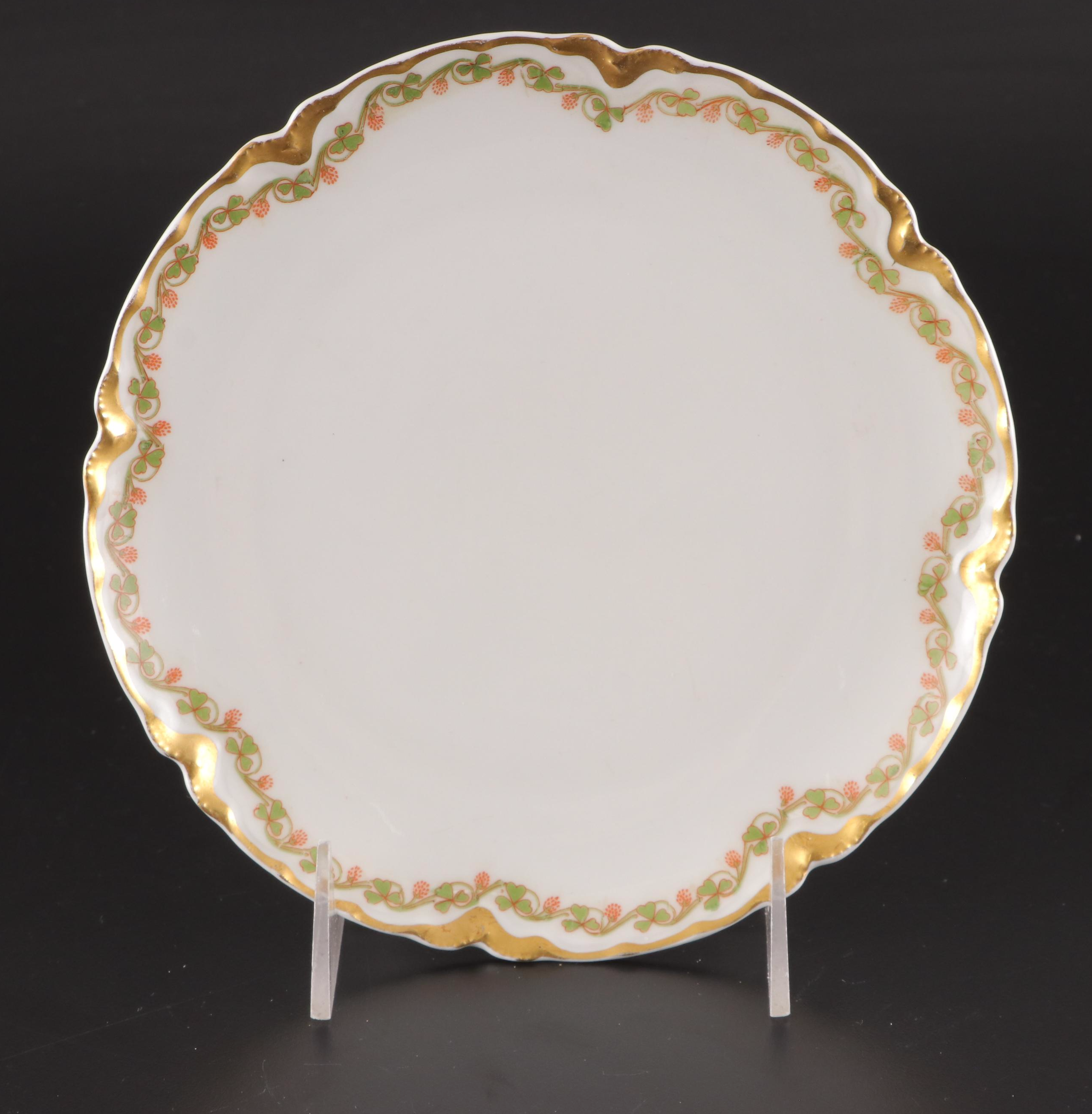 Barat Lemon Dish with Other Limoges and Prussian Tableware