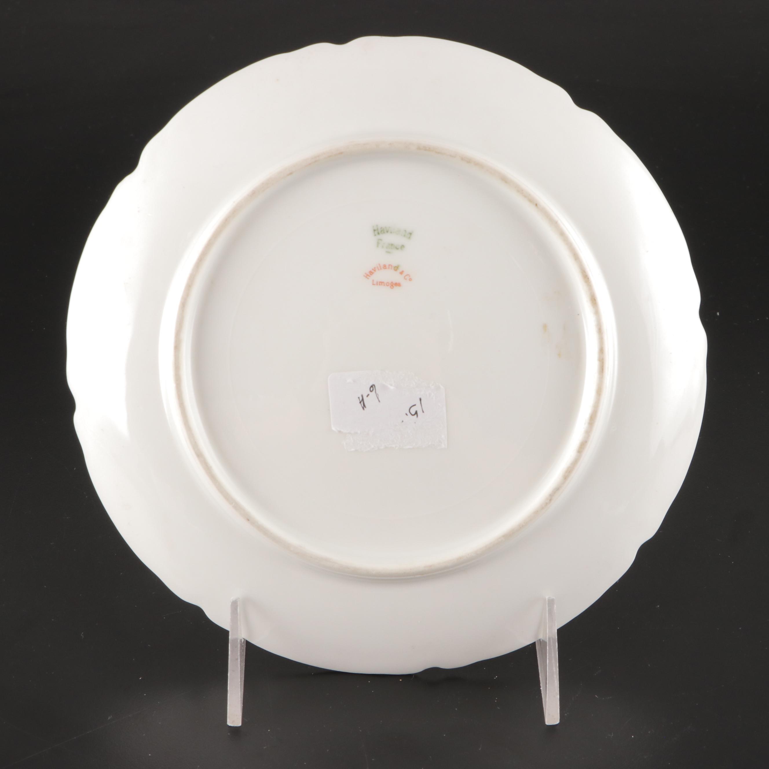 Barat Lemon Dish with Other Limoges and Prussian Tableware