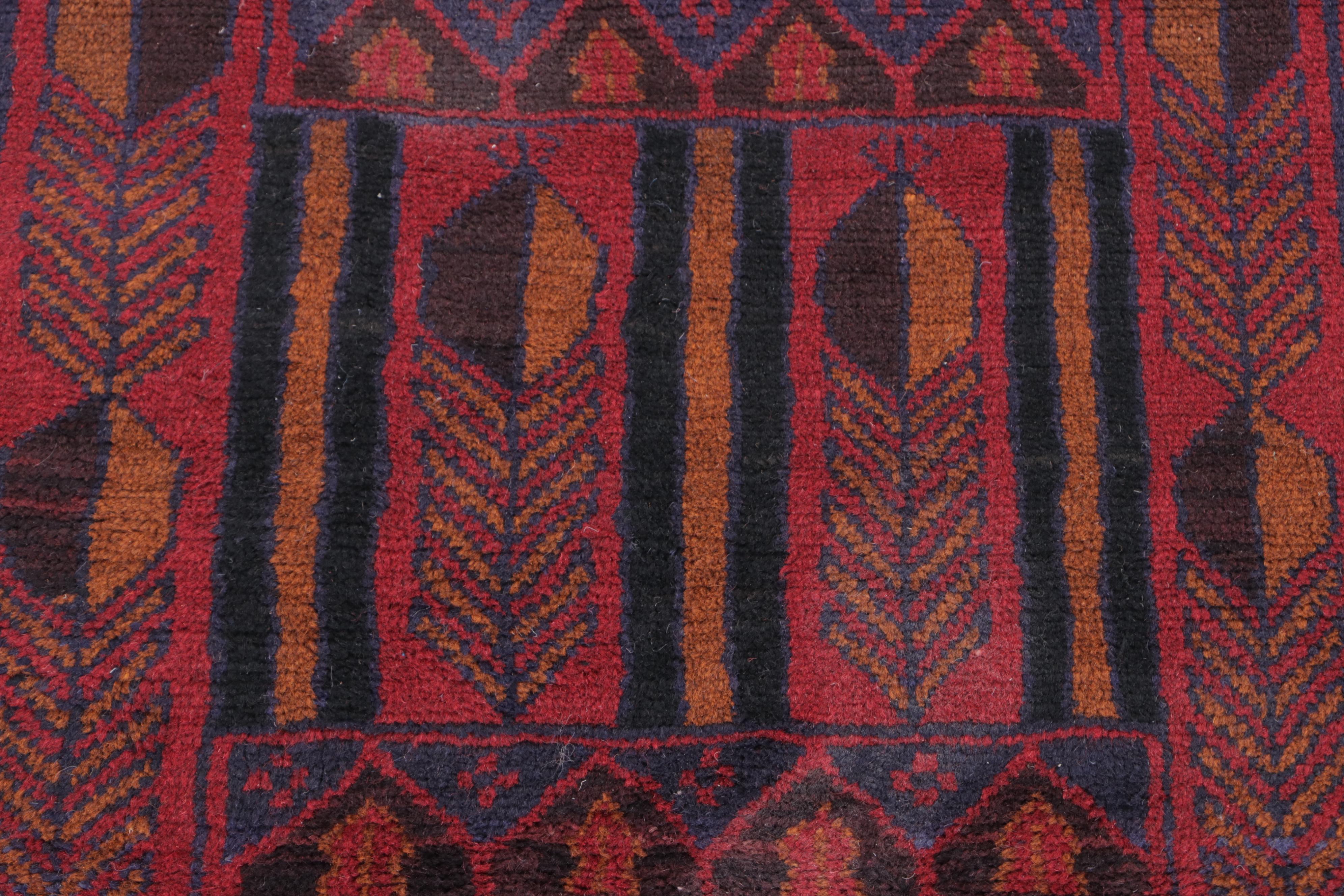 2'10 x 4'8 Hand-Knotted Afghan Taimani Accent Rug
