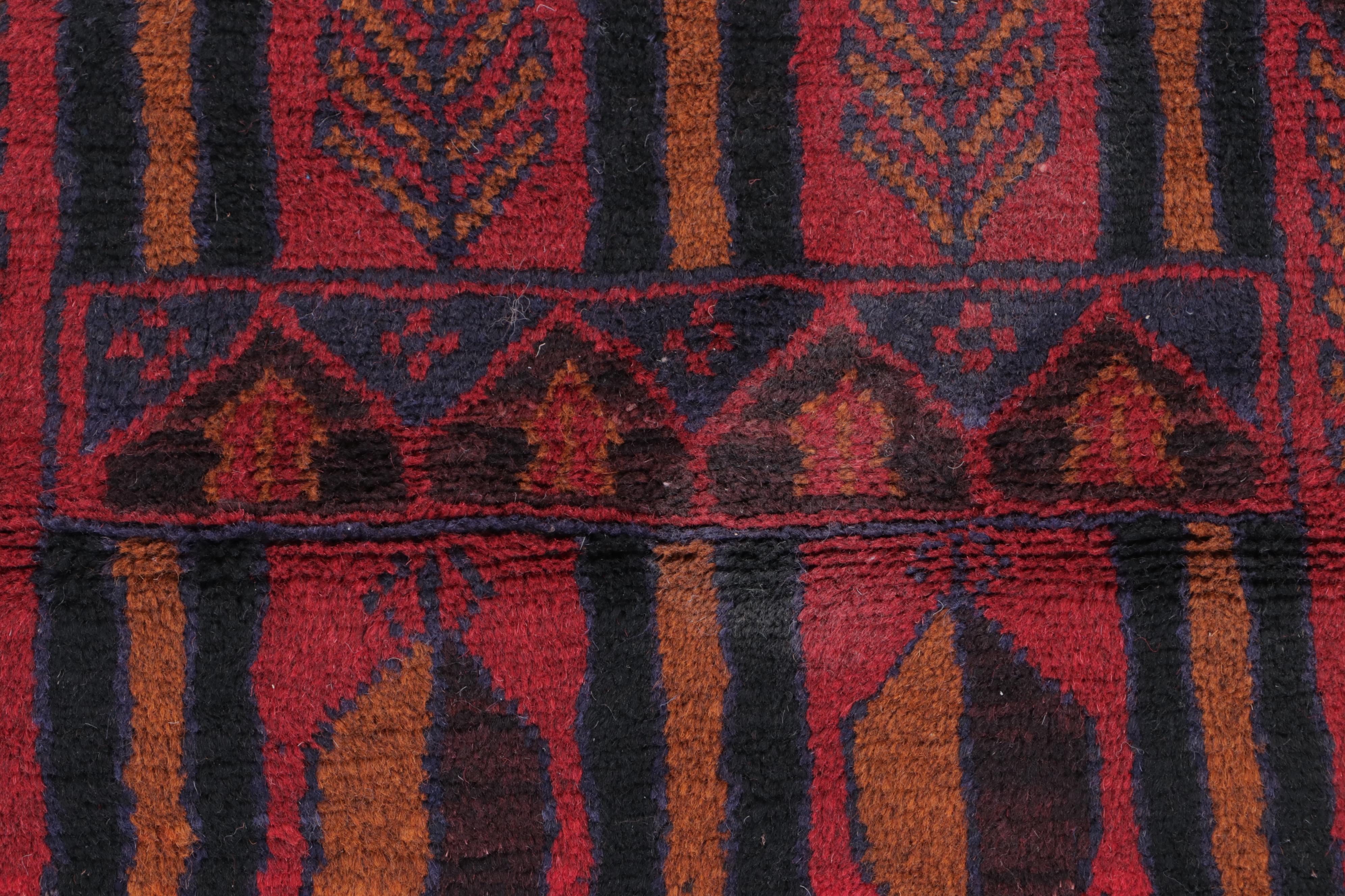 2'10 x 4'8 Hand-Knotted Afghan Taimani Accent Rug