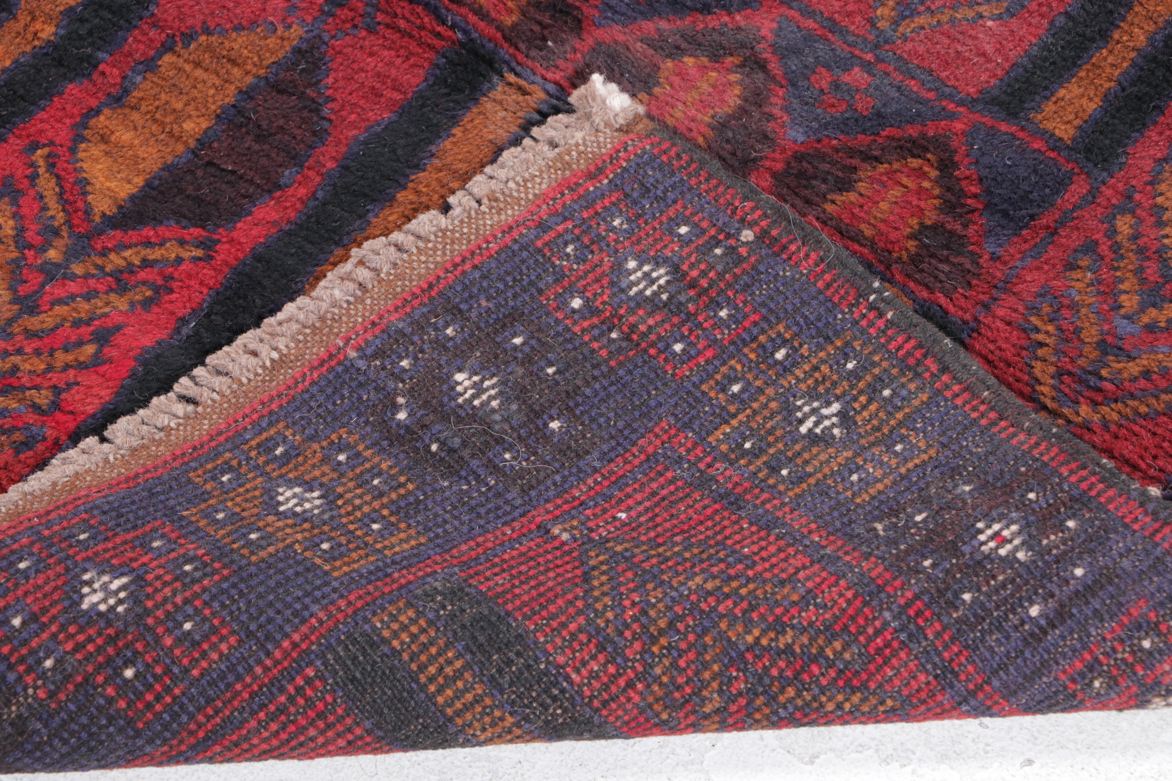 2'10 x 4'8 Hand-Knotted Afghan Taimani Accent Rug