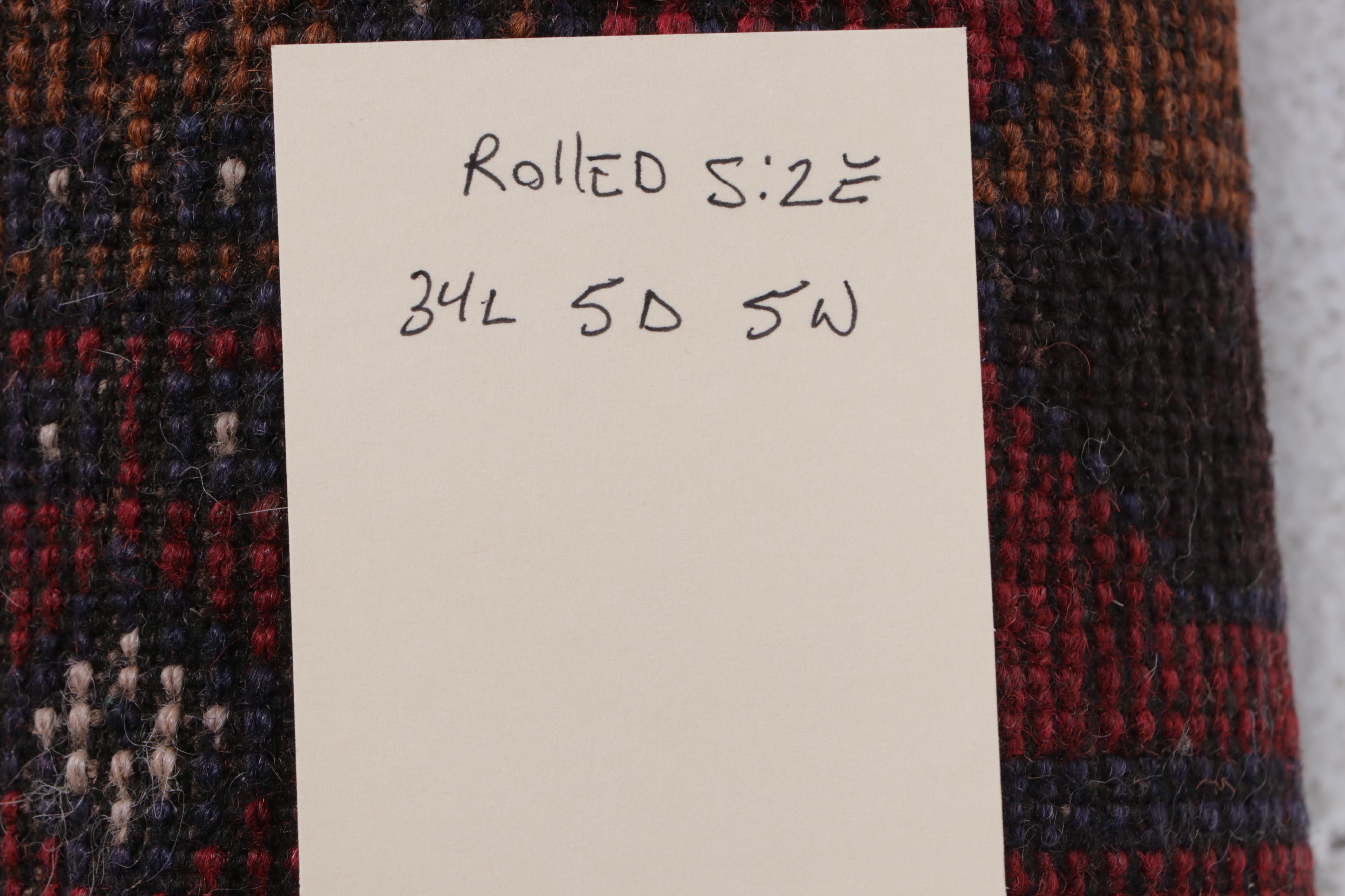 2'10 x 4'8 Hand-Knotted Afghan Taimani Accent Rug