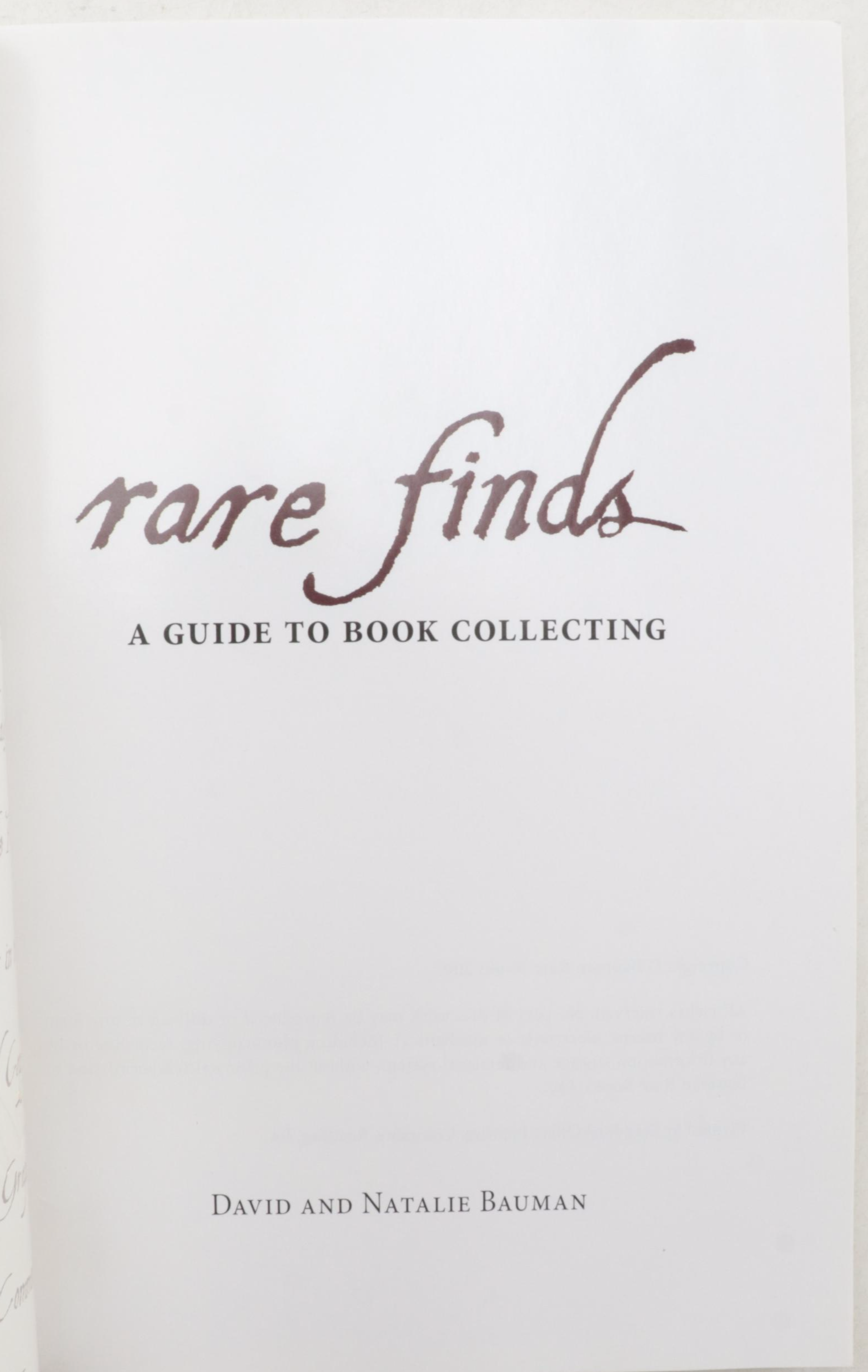 "Official Price Guide to Collecting Books" by Marie Tedford and More