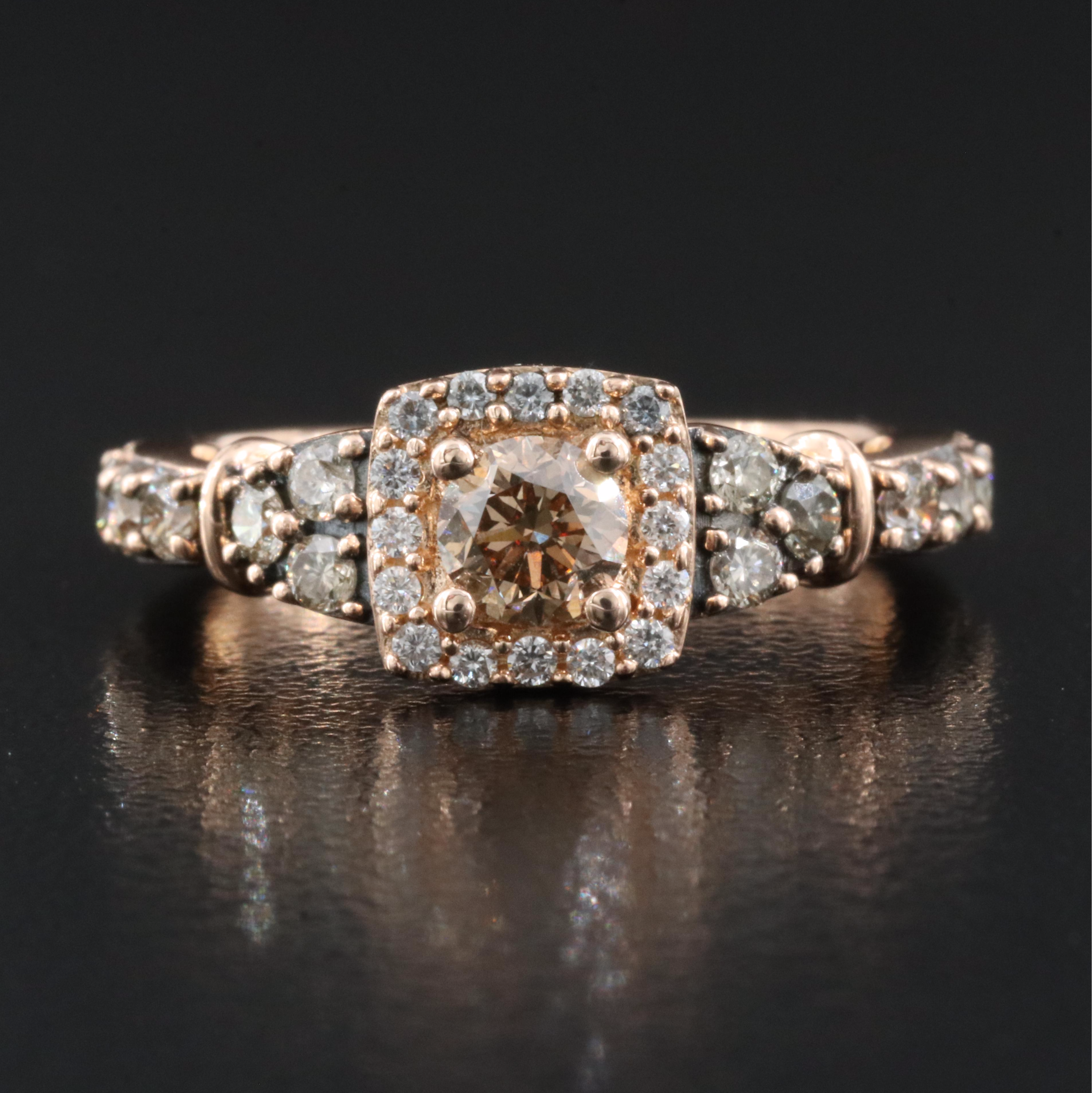 Le Vian 14K Rose Gold 0.64 CTW Diamond Ring