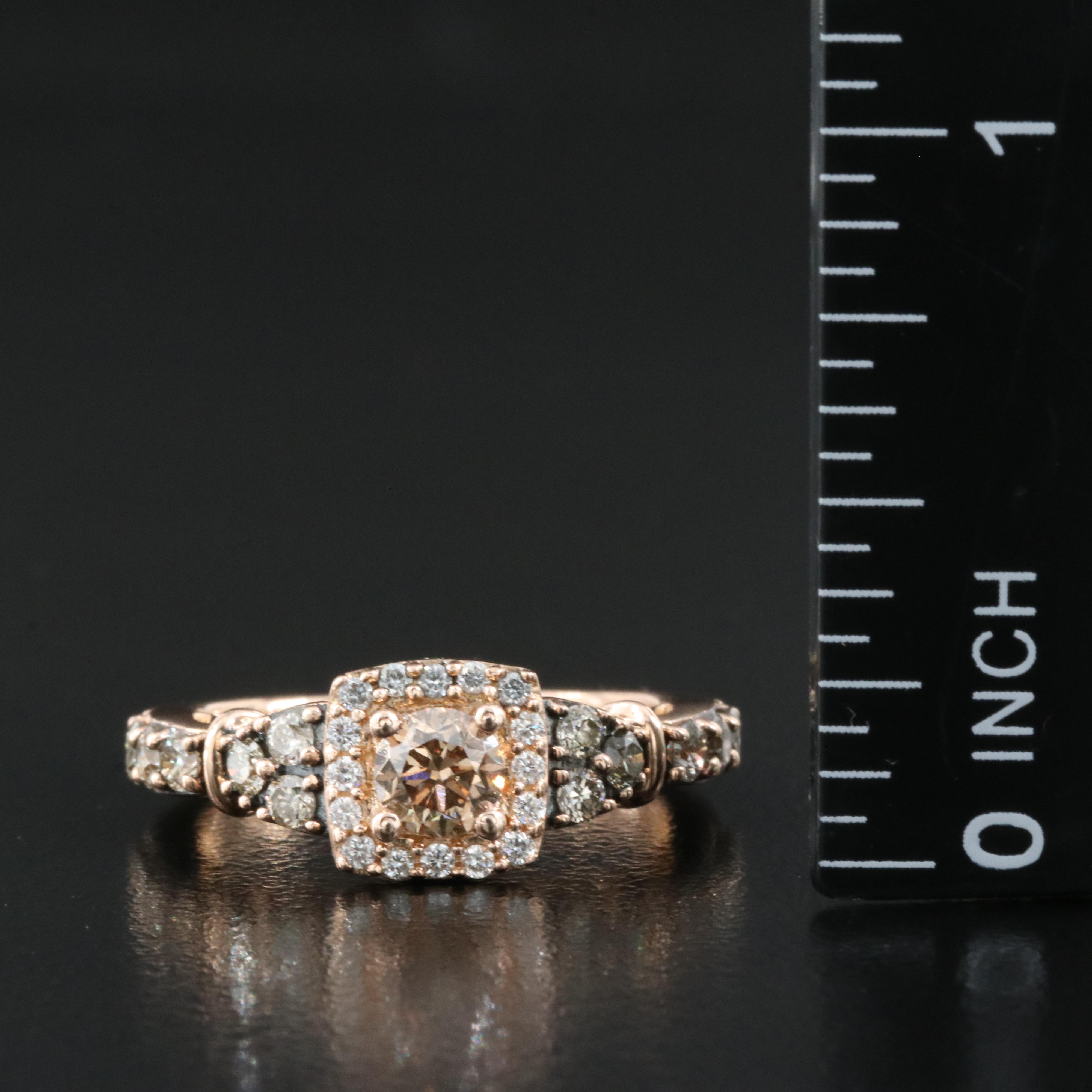 Le Vian 14K Rose Gold 0.64 CTW Diamond Ring