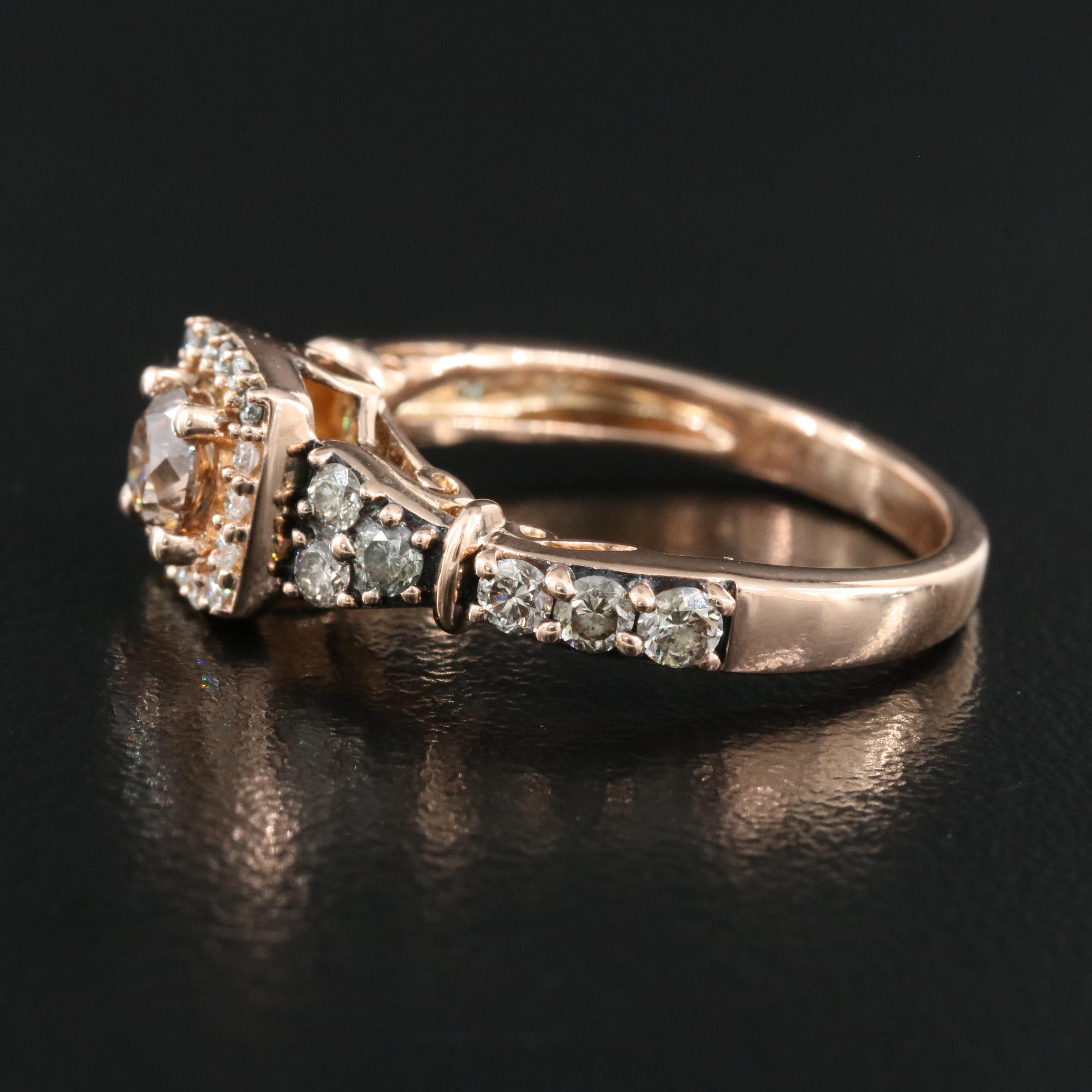 Le Vian 14K Rose Gold 0.64 CTW Diamond Ring