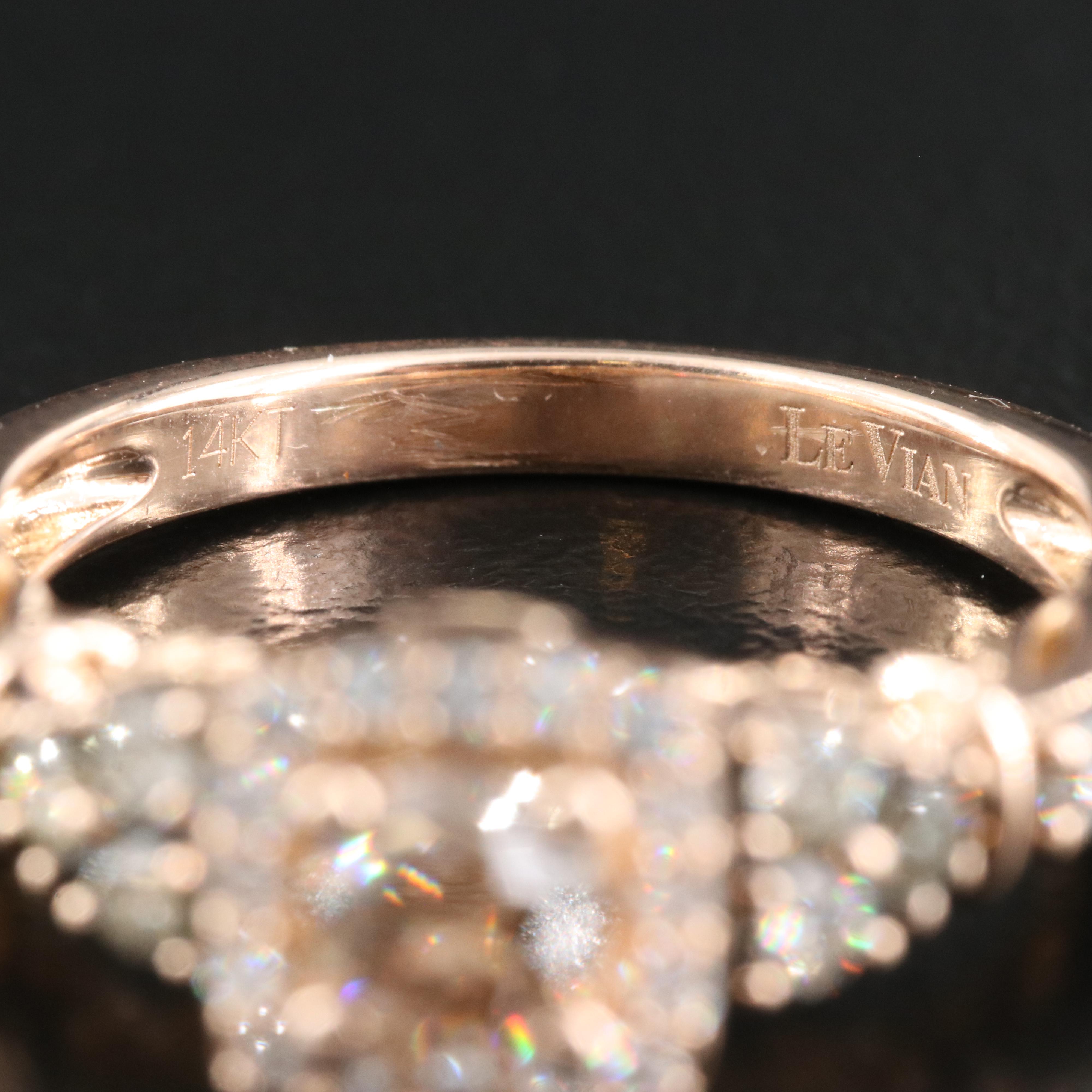 Le Vian 14K Rose Gold 0.64 CTW Diamond Ring