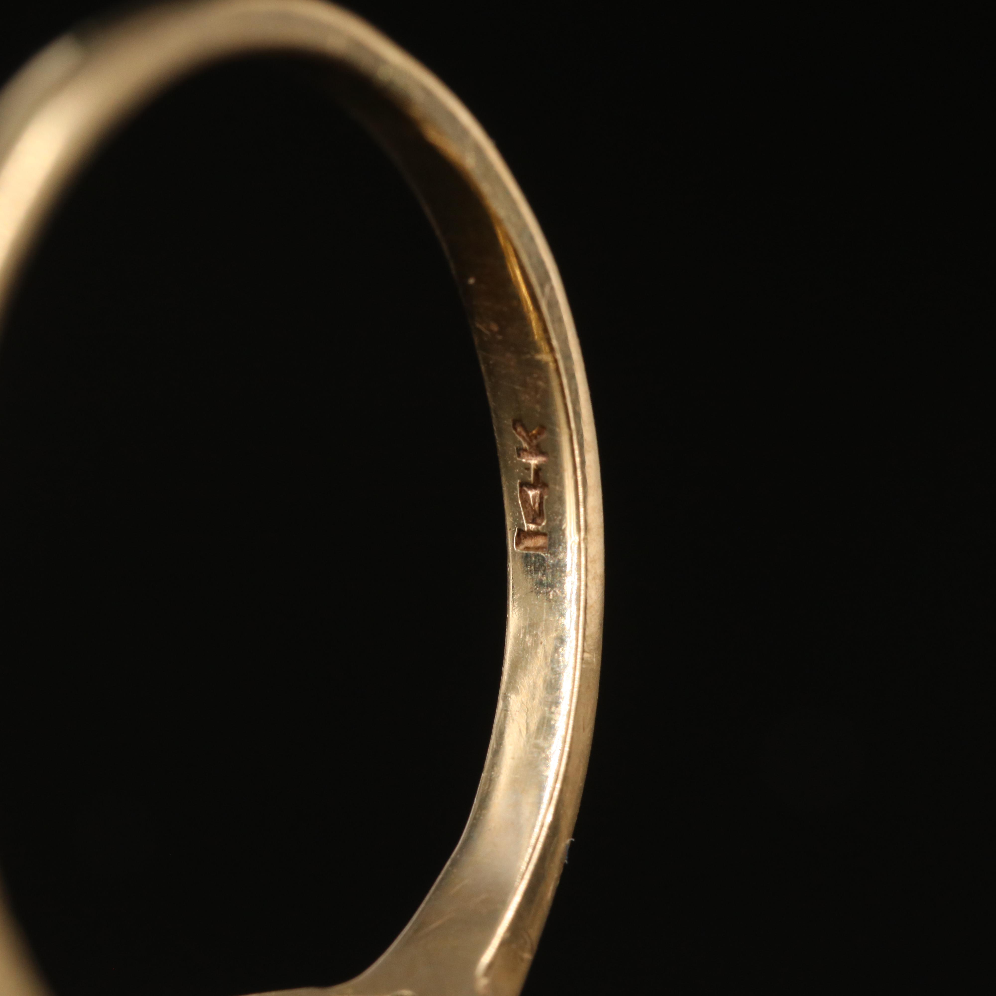 Vintage 14K Bloodstone Ring