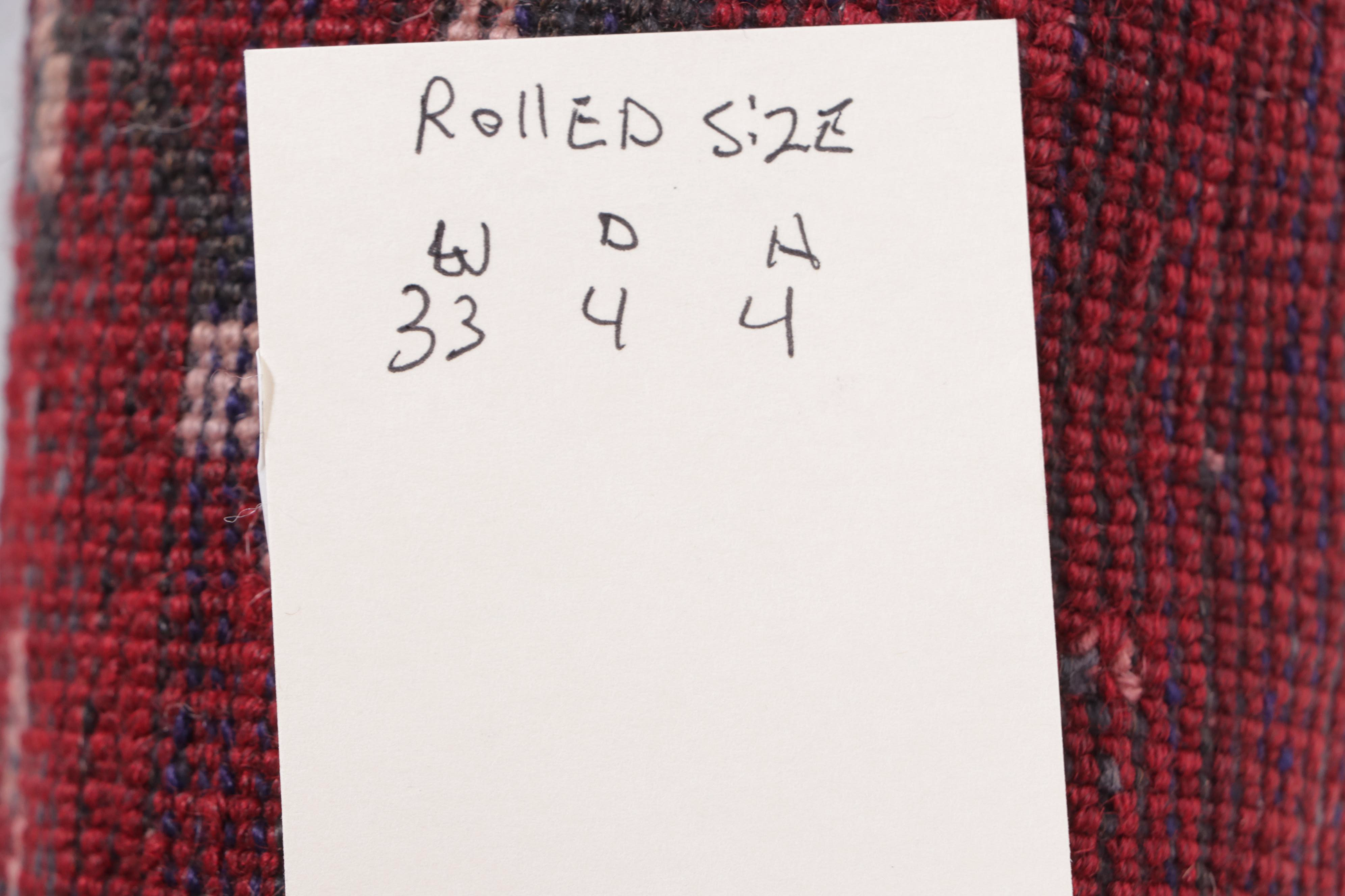 2'9 x 4'7 Hand-Knotted Afghan Pictorial Accent Rug