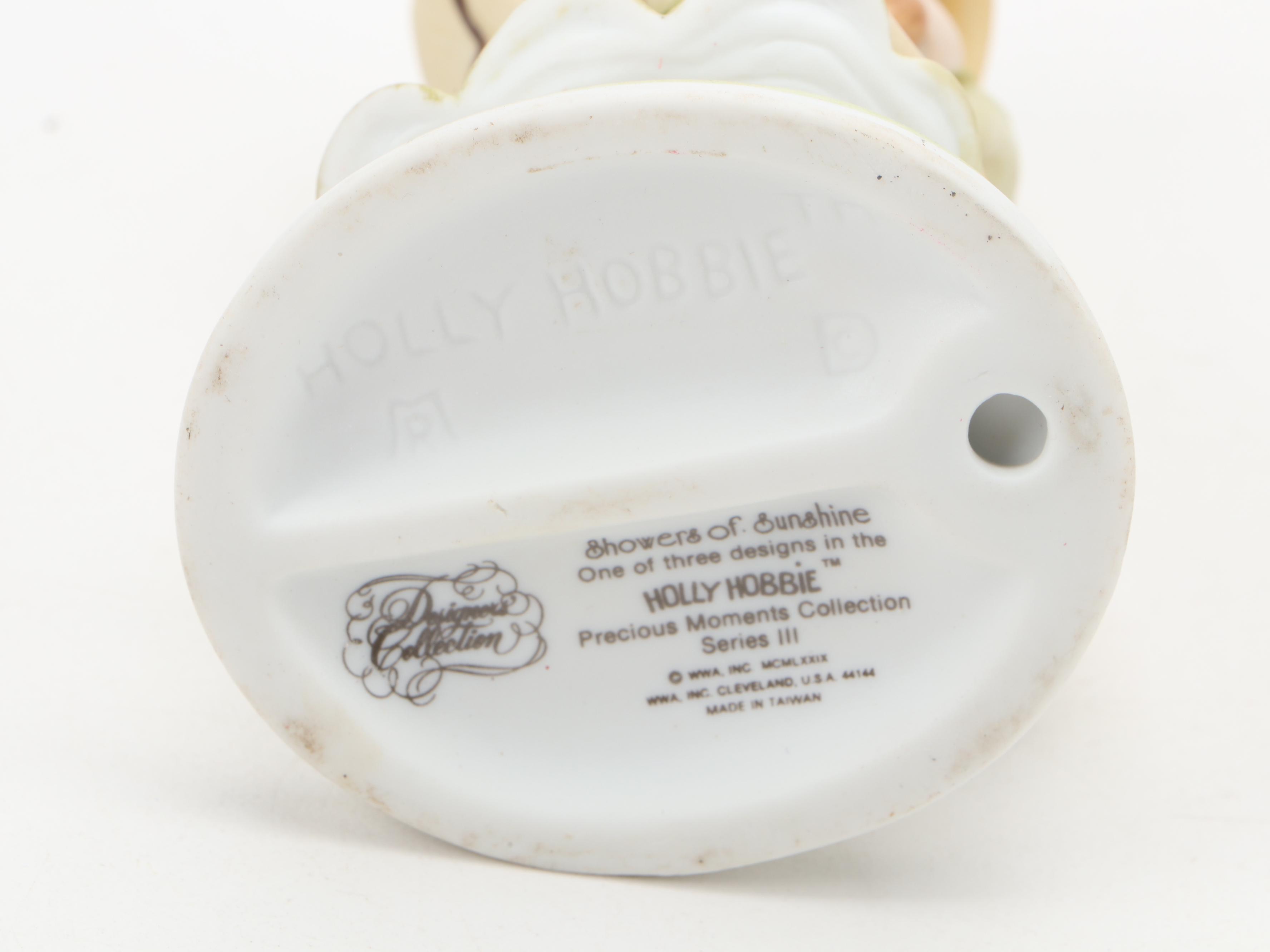 Designers Collection "Holly Hobby" with Other Bear Figurines and Mirrored Bases