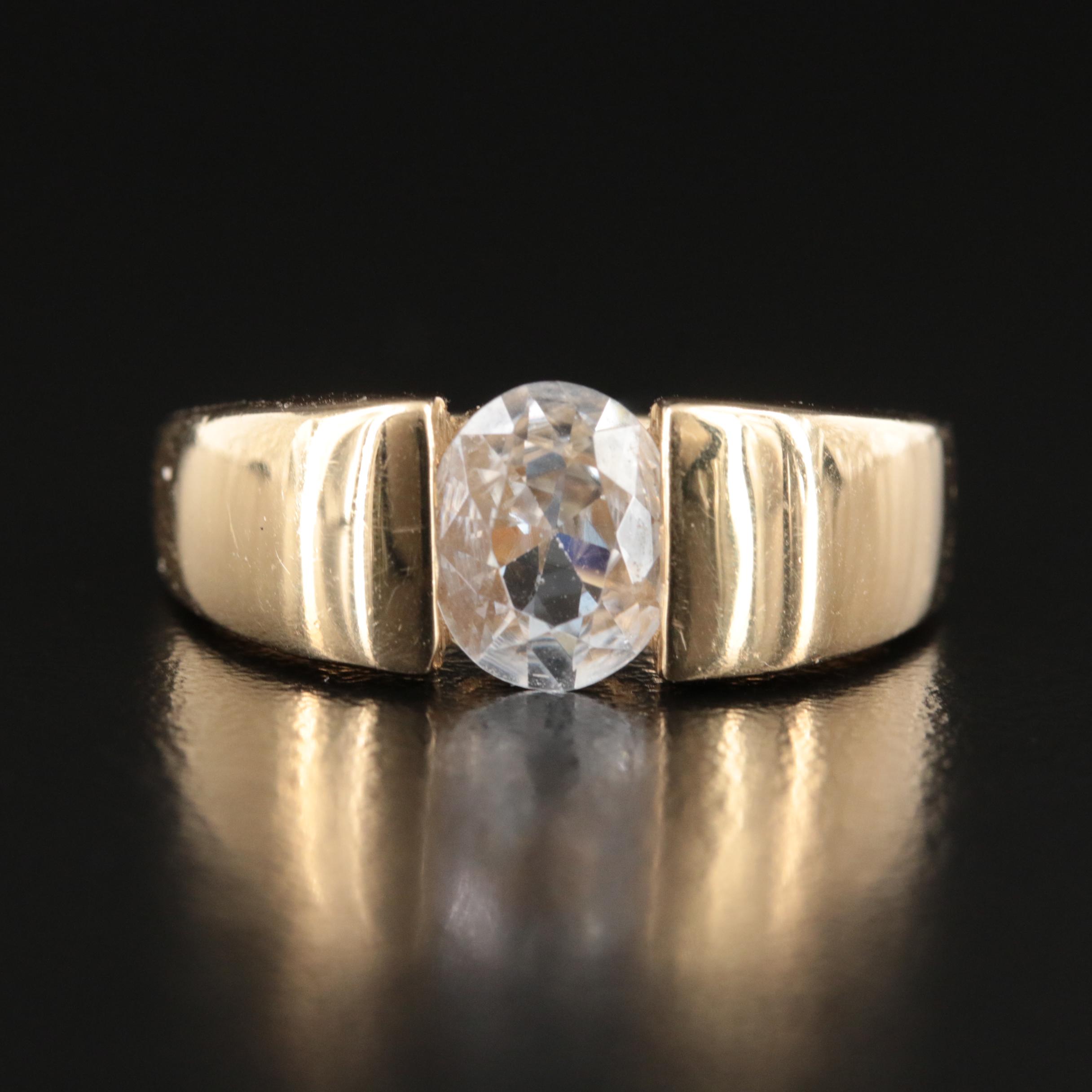 14K Topaz Ring