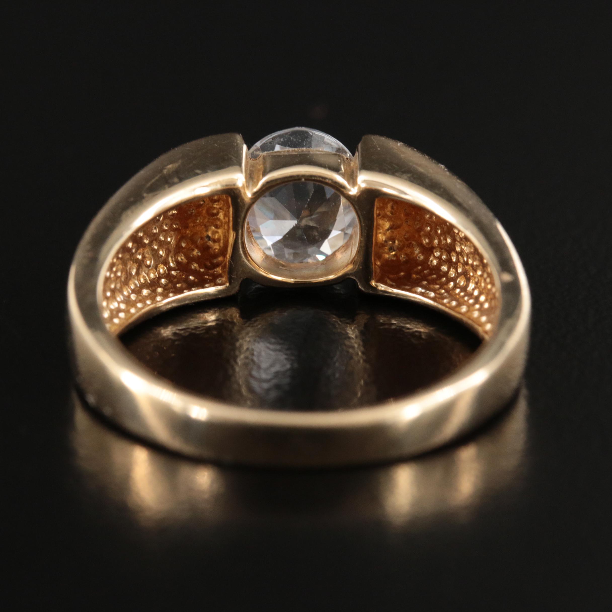 14K Topaz Ring