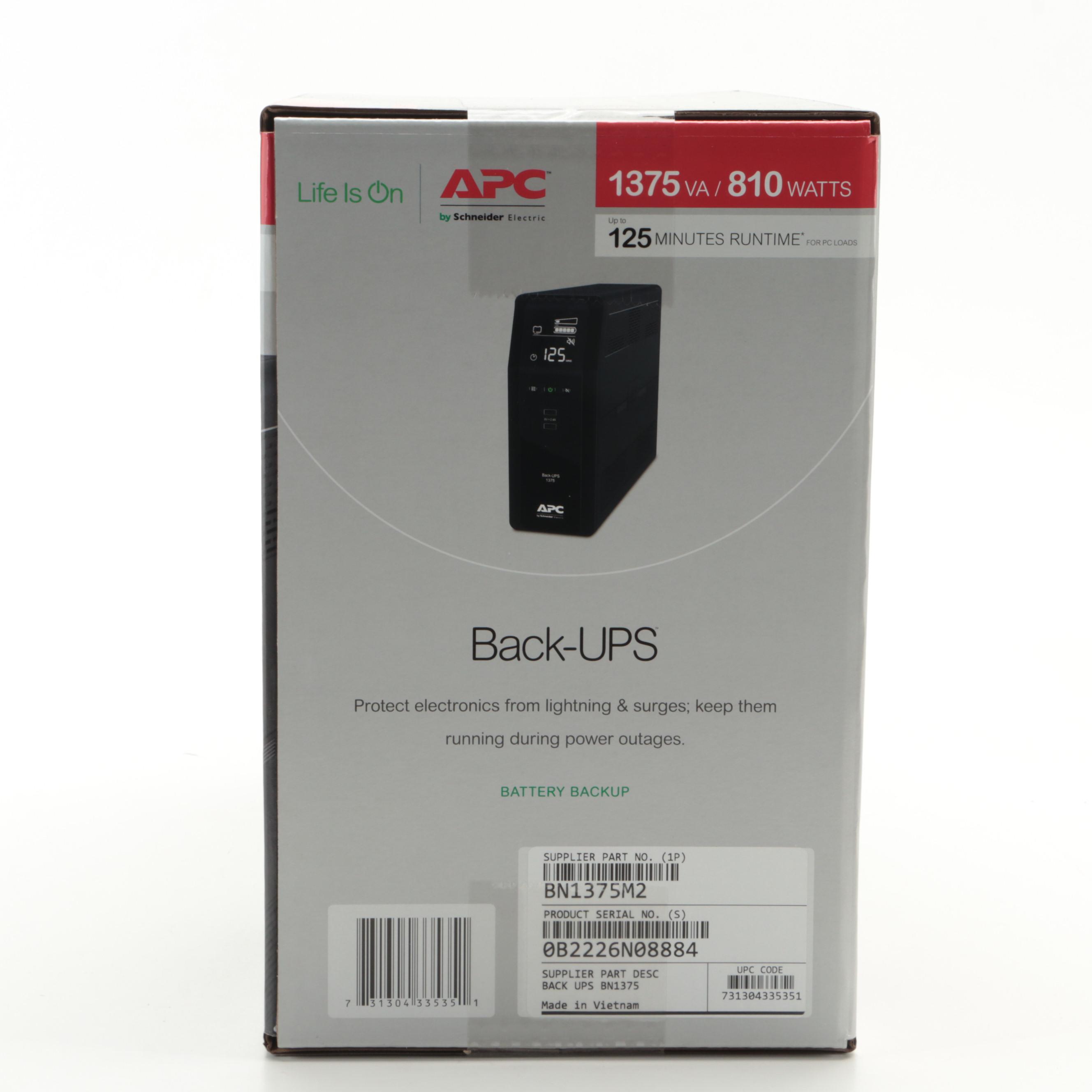 APC Performance Series Battery Back-UPS Pro Tower