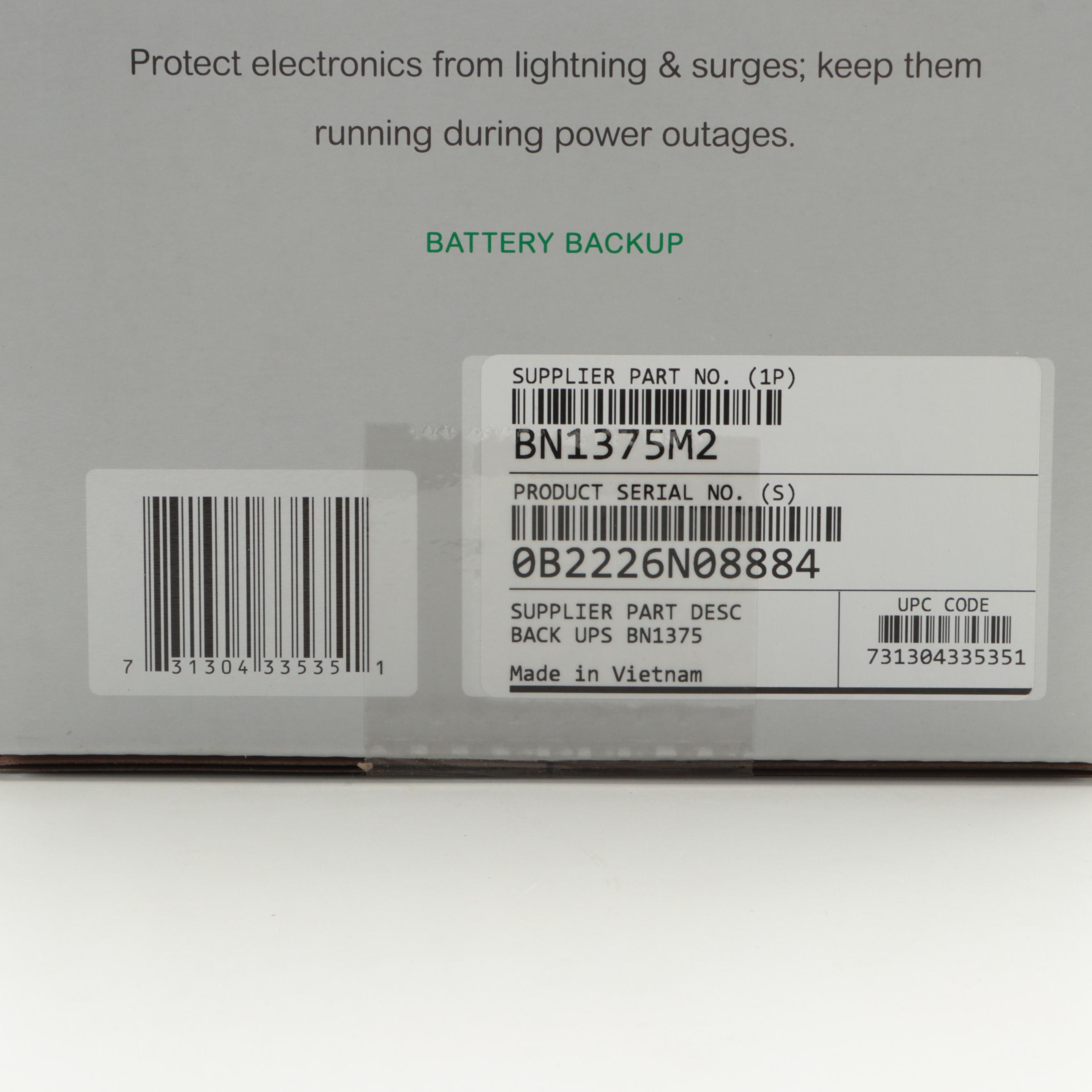 APC Performance Series Battery Back-UPS Pro Tower