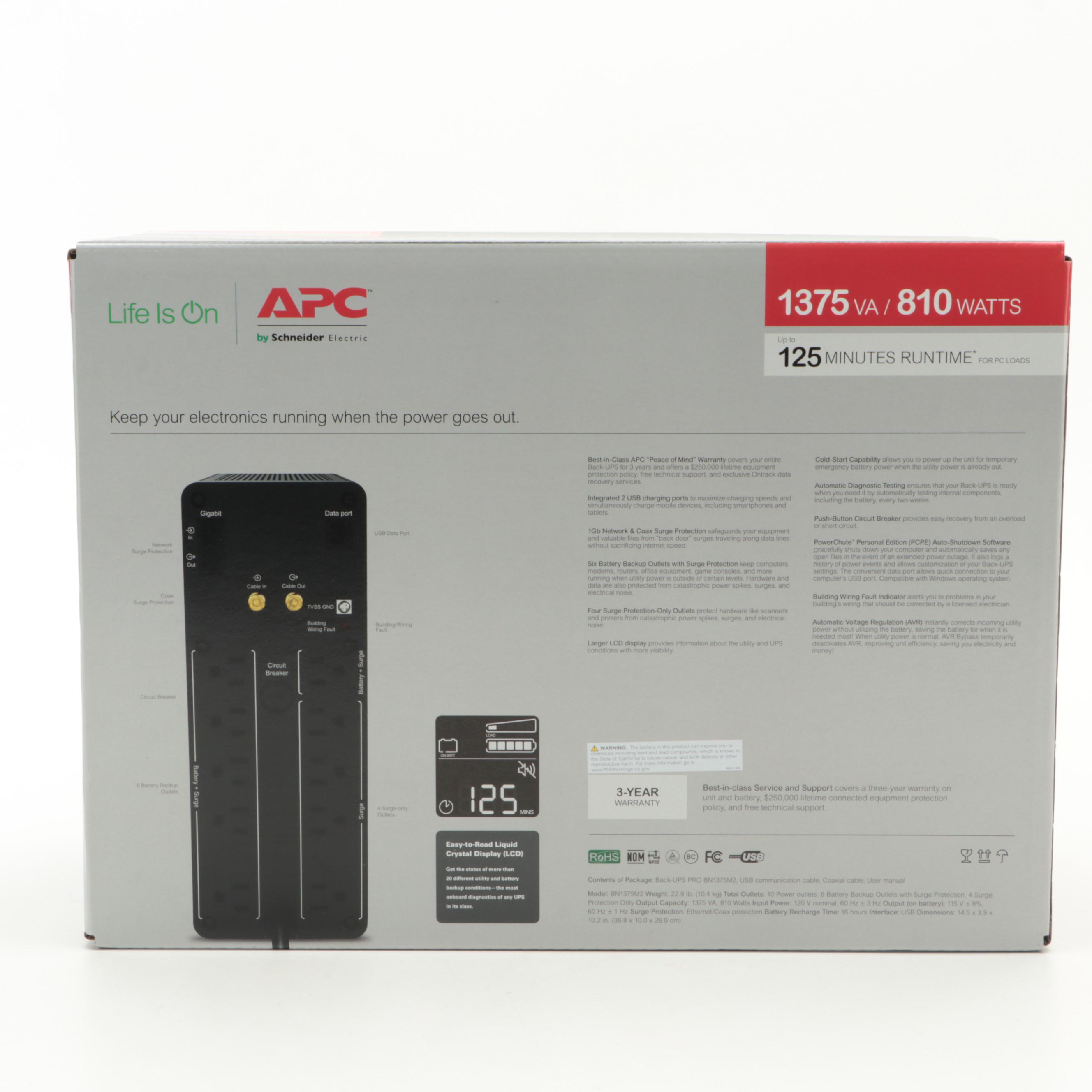 APC Performance Series Battery Back-UPS Pro Tower