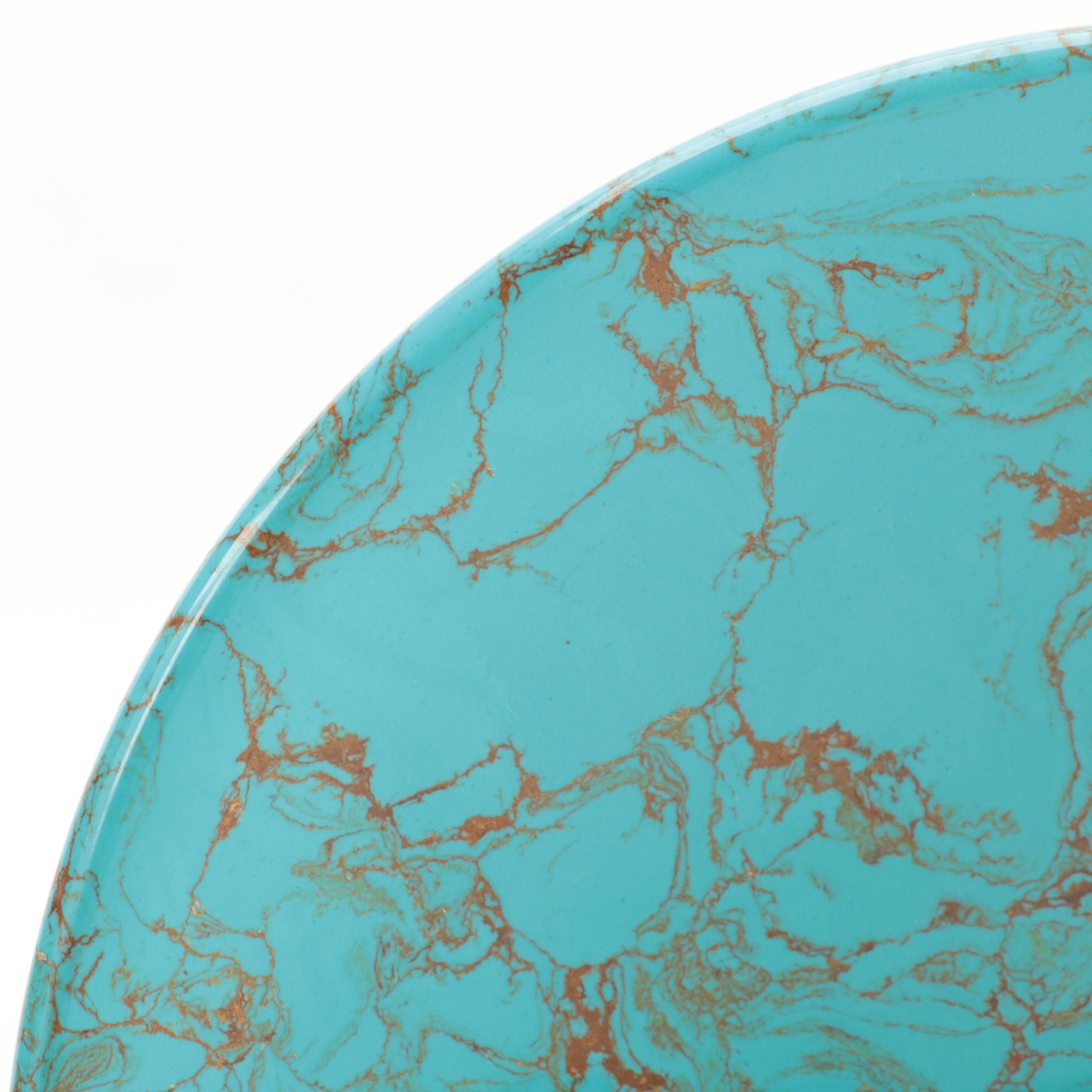 Jay King Composite Turquoise Bowl