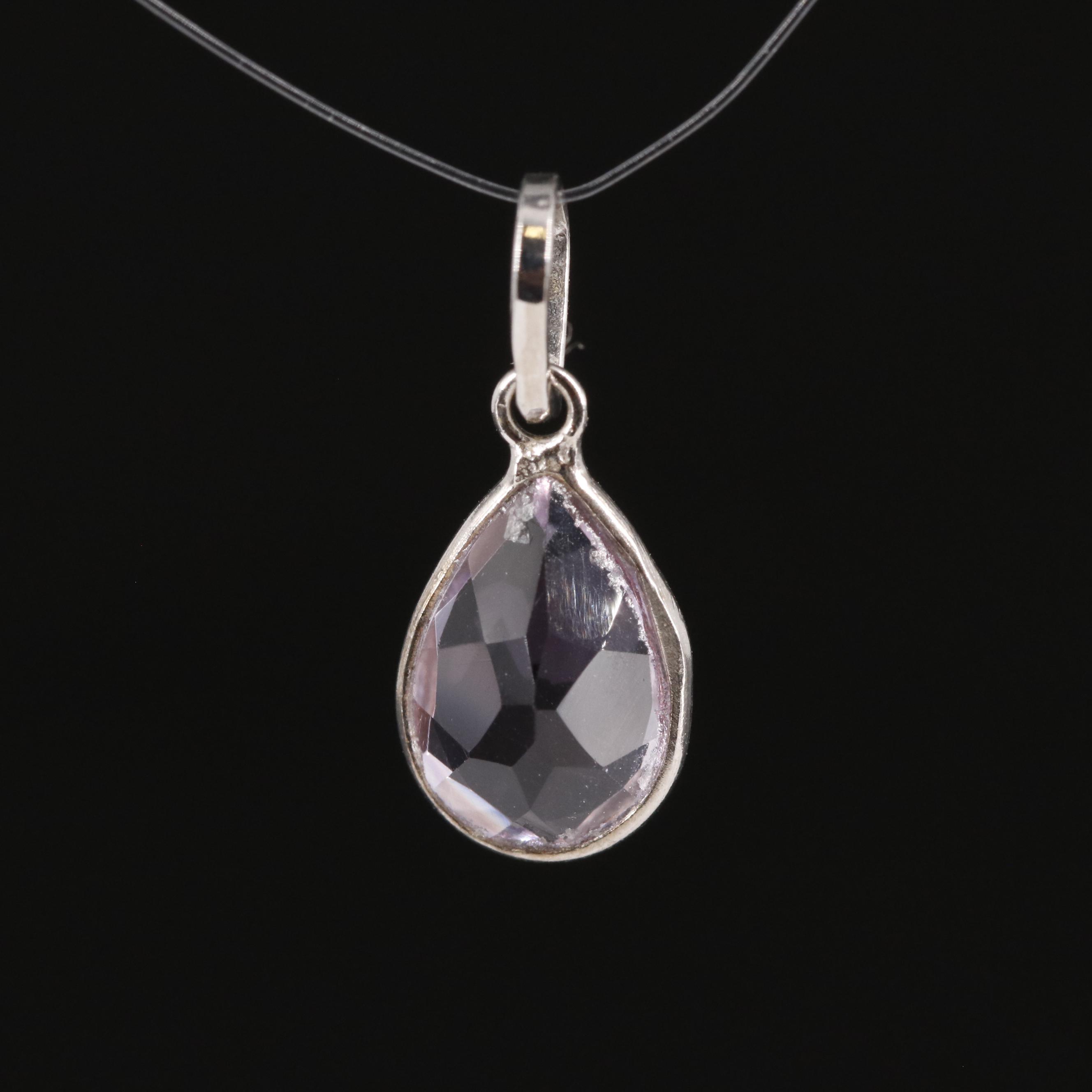 14K Amethyst Pendant