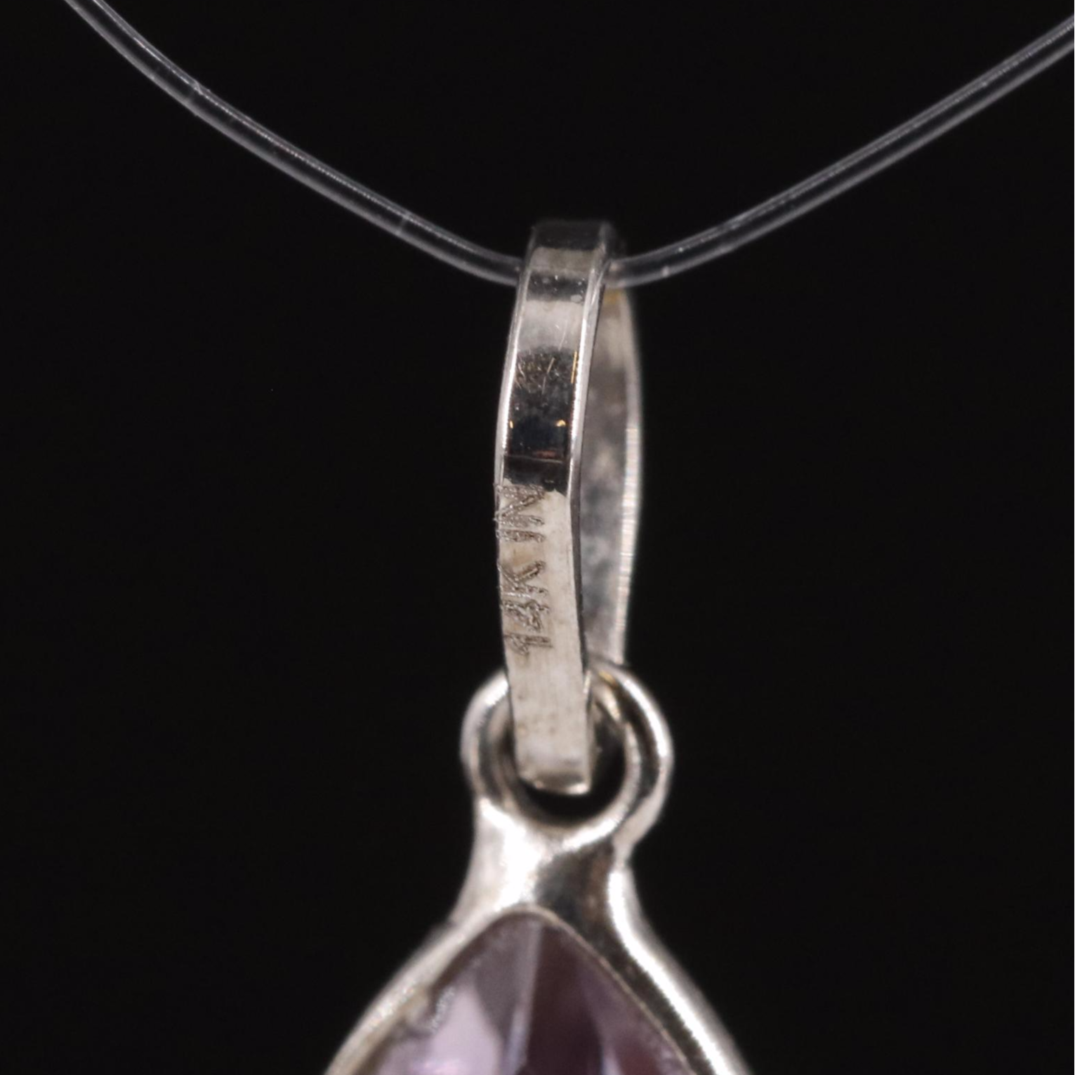 14K Amethyst Pendant