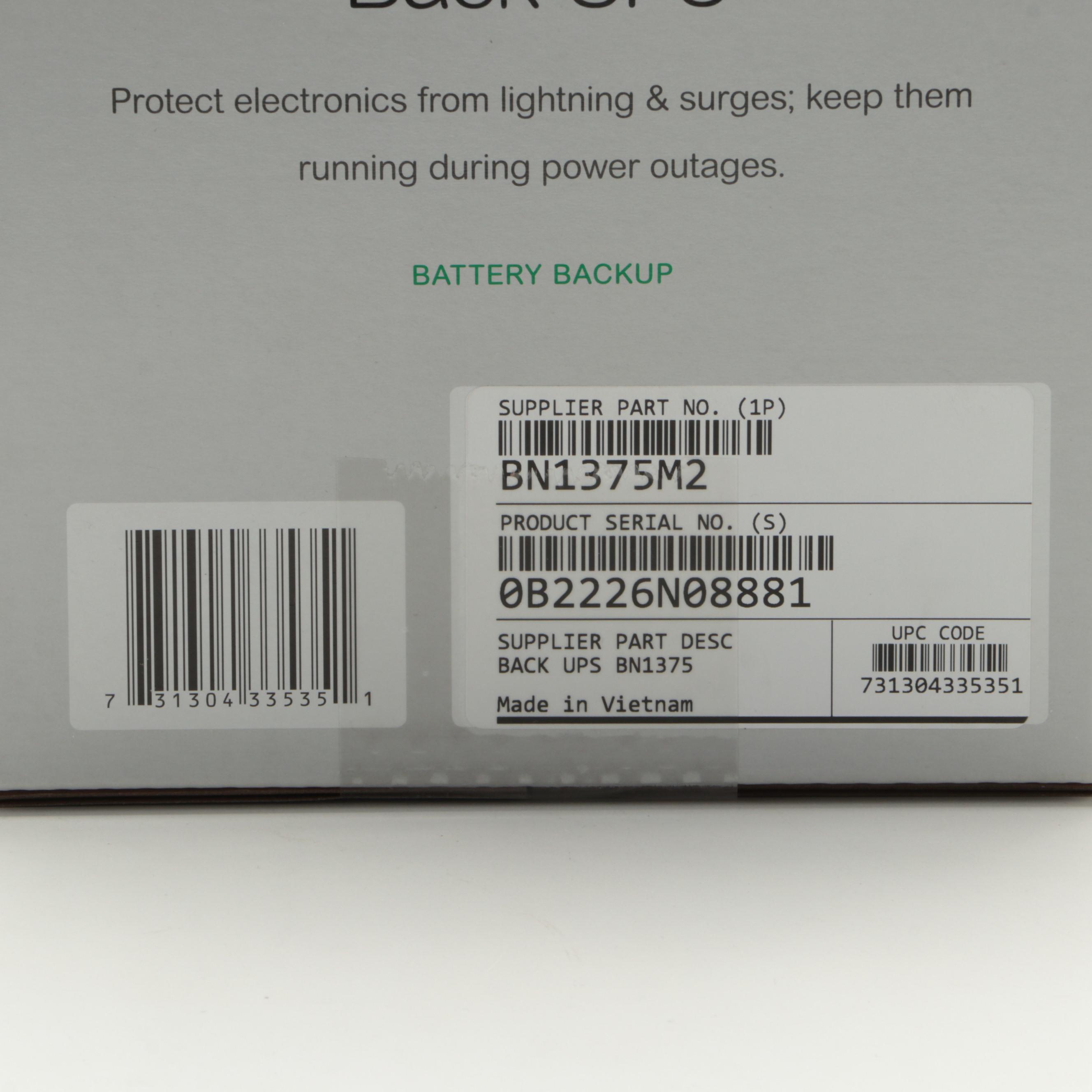 APC Performance Series Battery Back-UPS Pro Tower