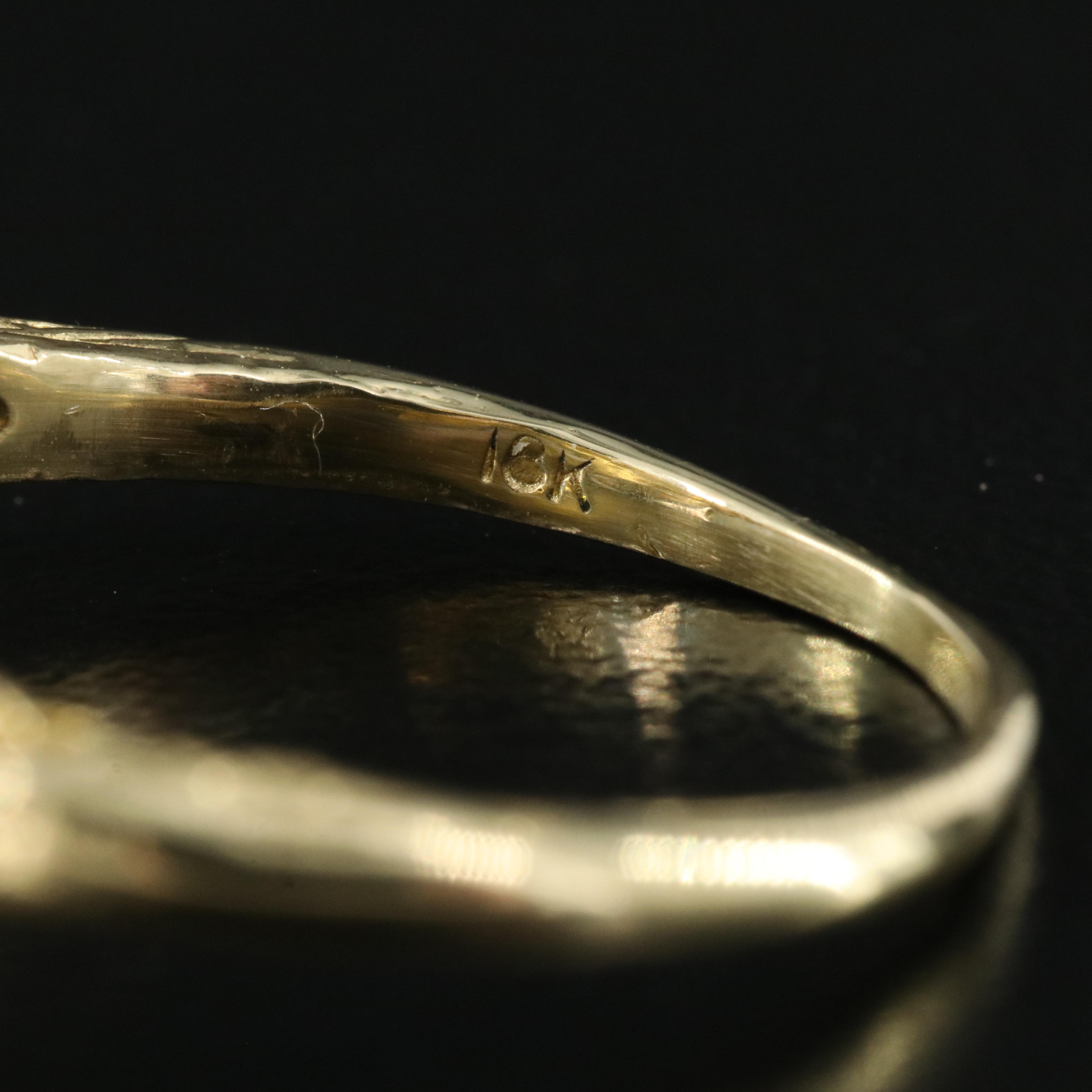 18K 0.70 CT Diamond Solitaire Ring