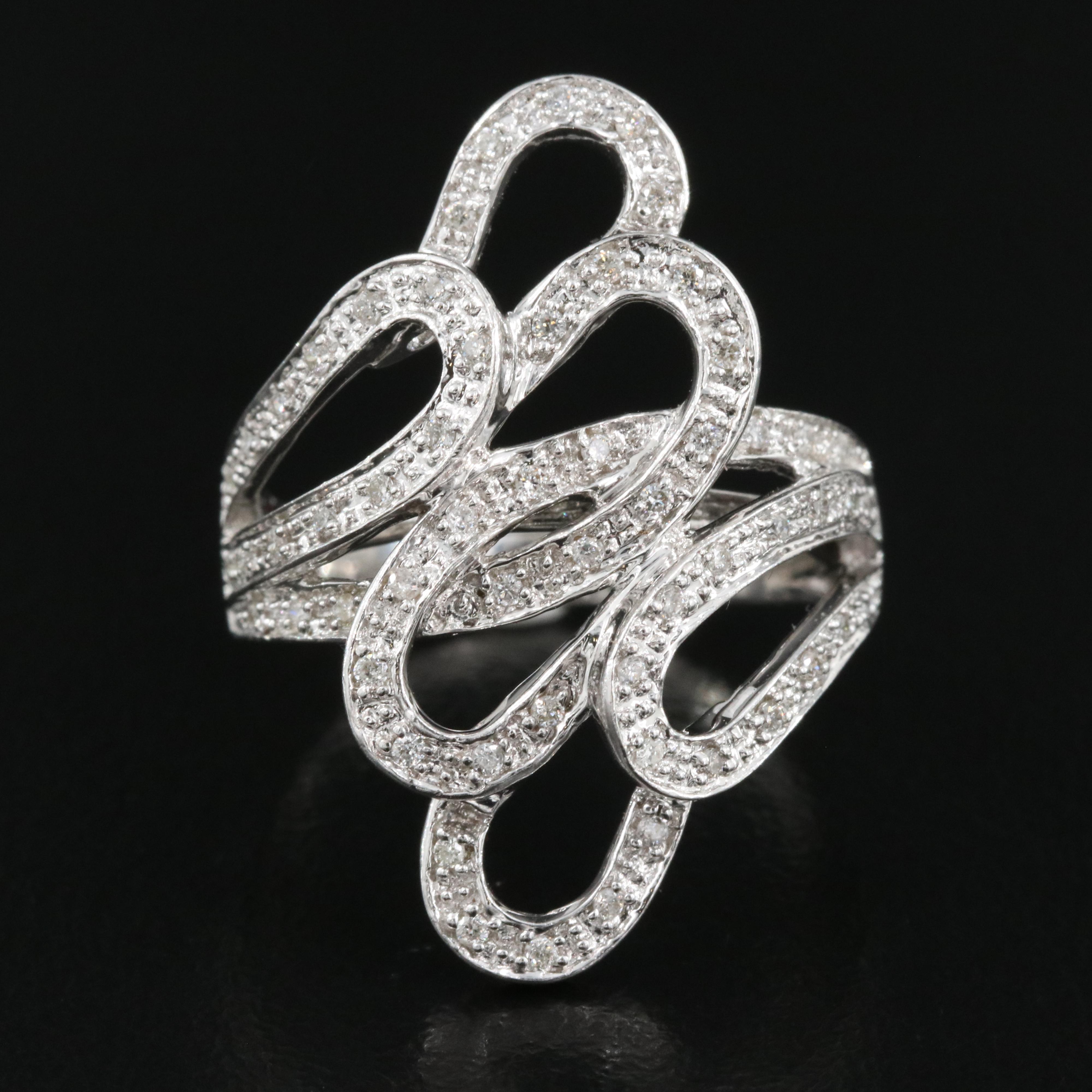 18K 0.25 CTW Diamond Ring