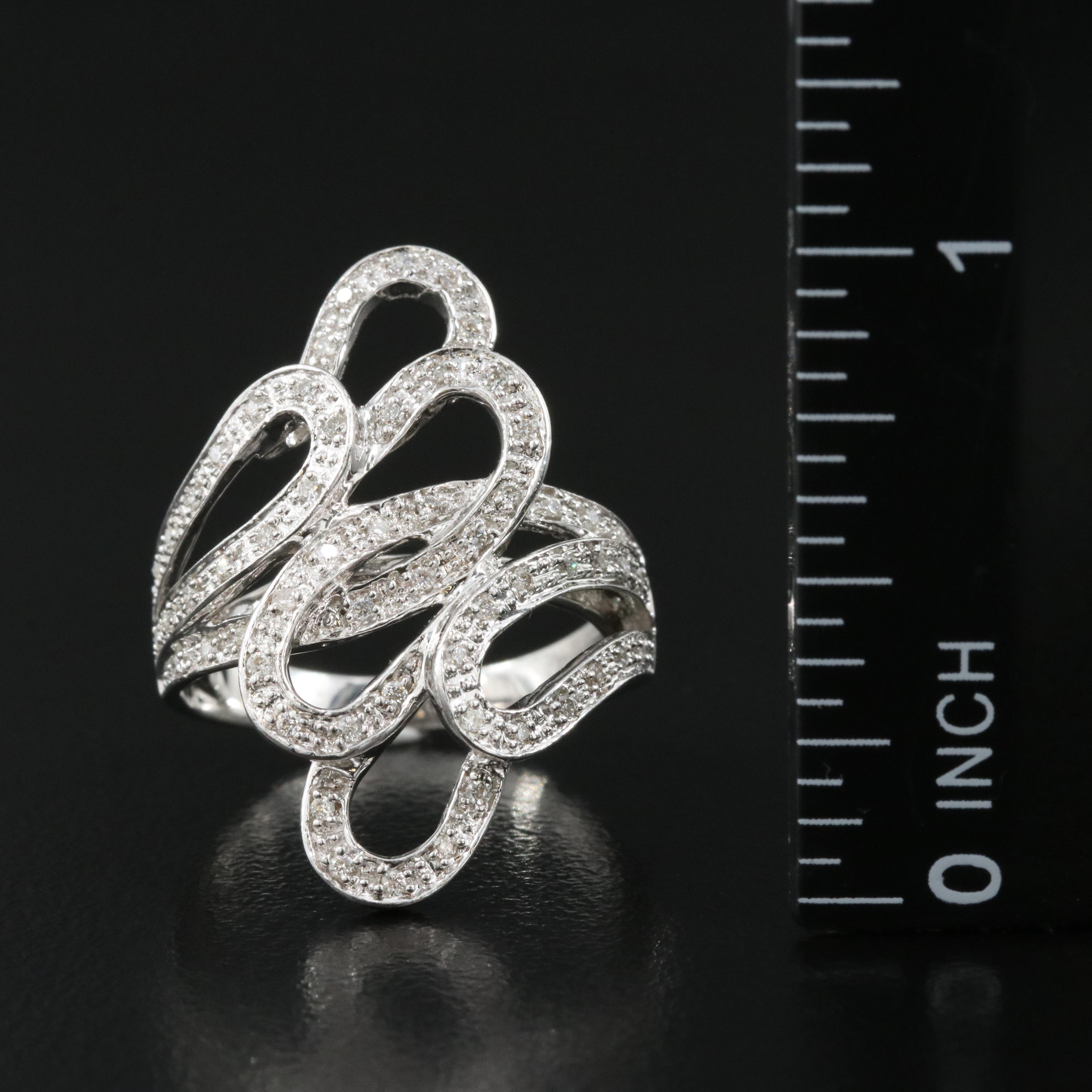 18K 0.25 CTW Diamond Ring