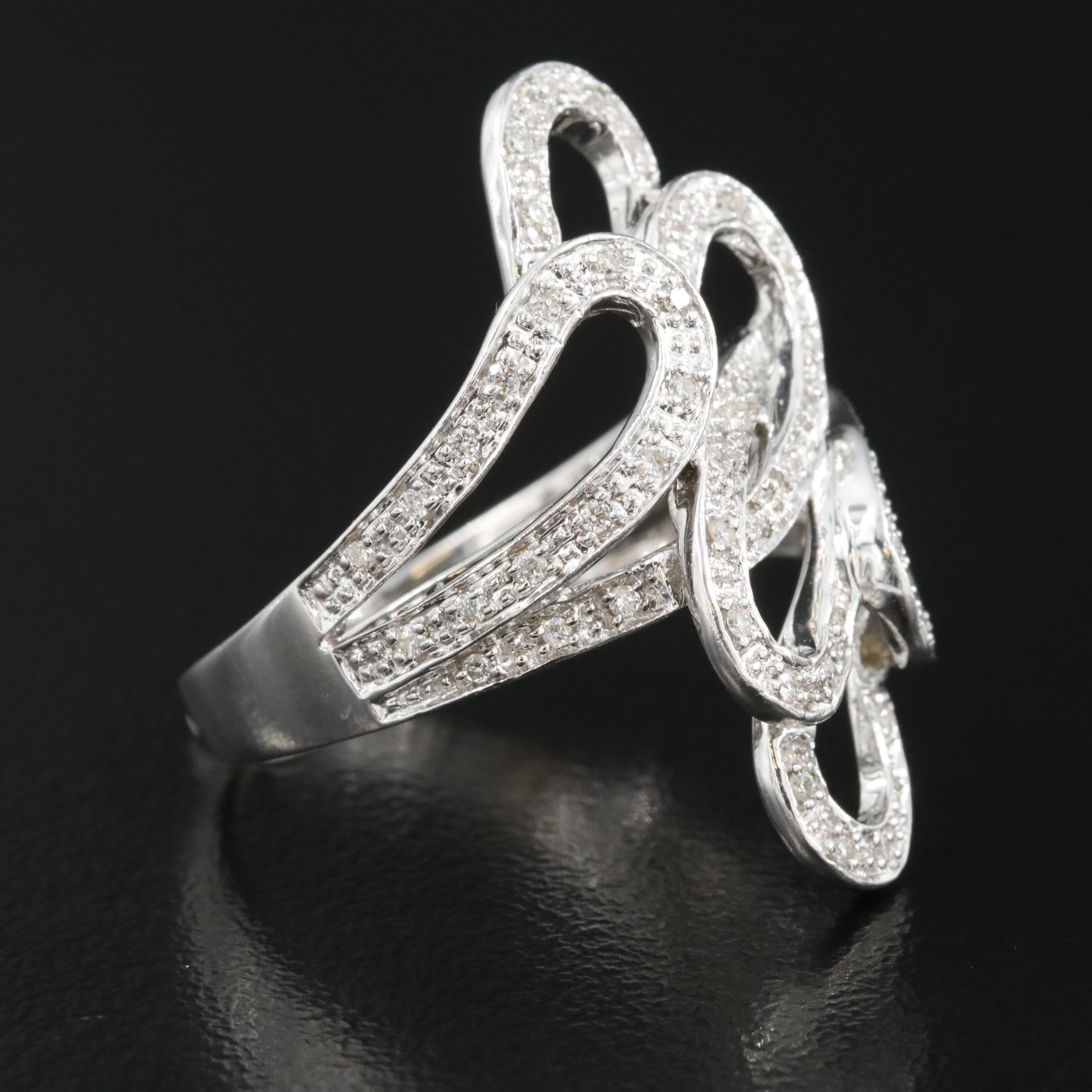 18K 0.25 CTW Diamond Ring