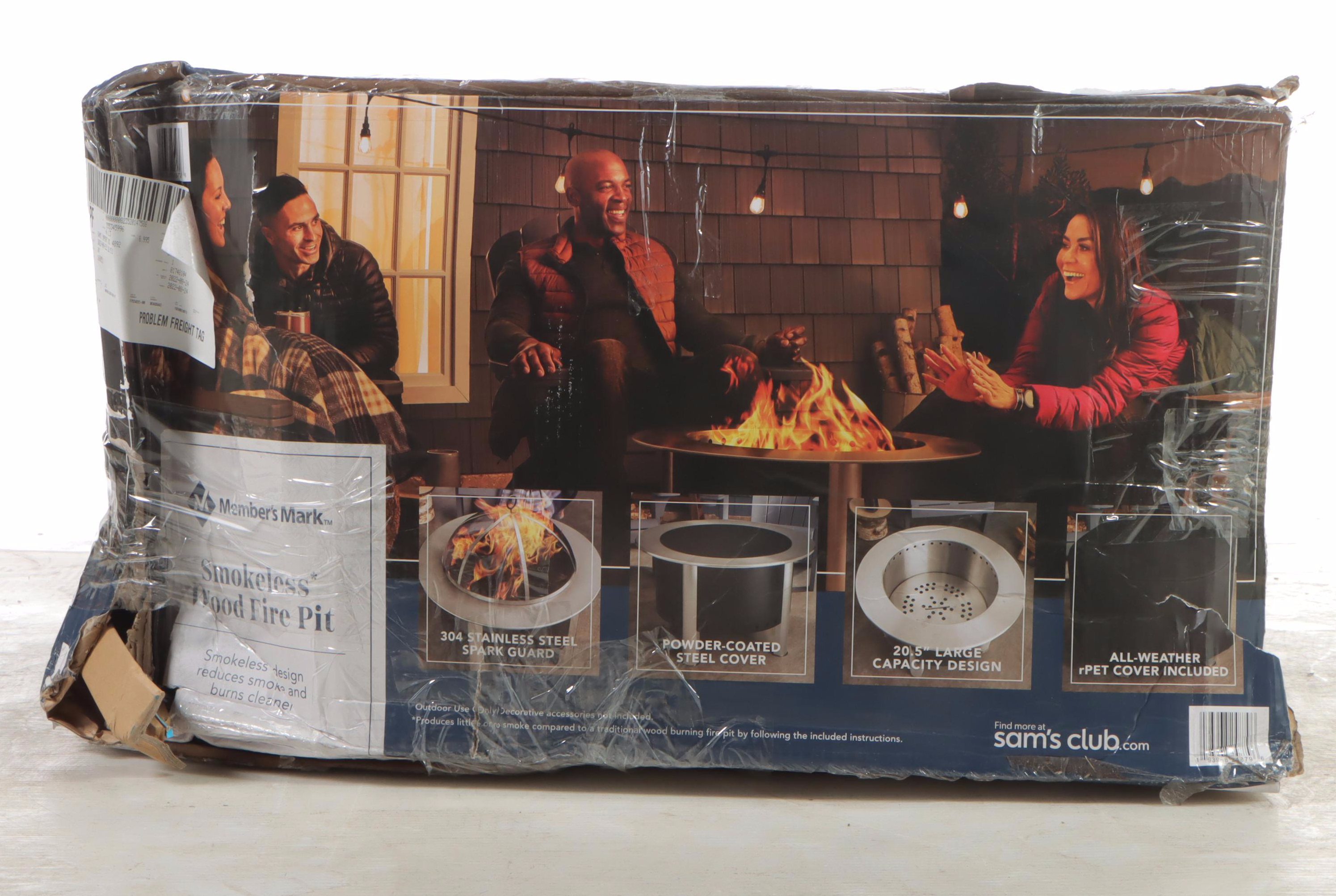 Member's Mark Smokeless Wood Fire Pit