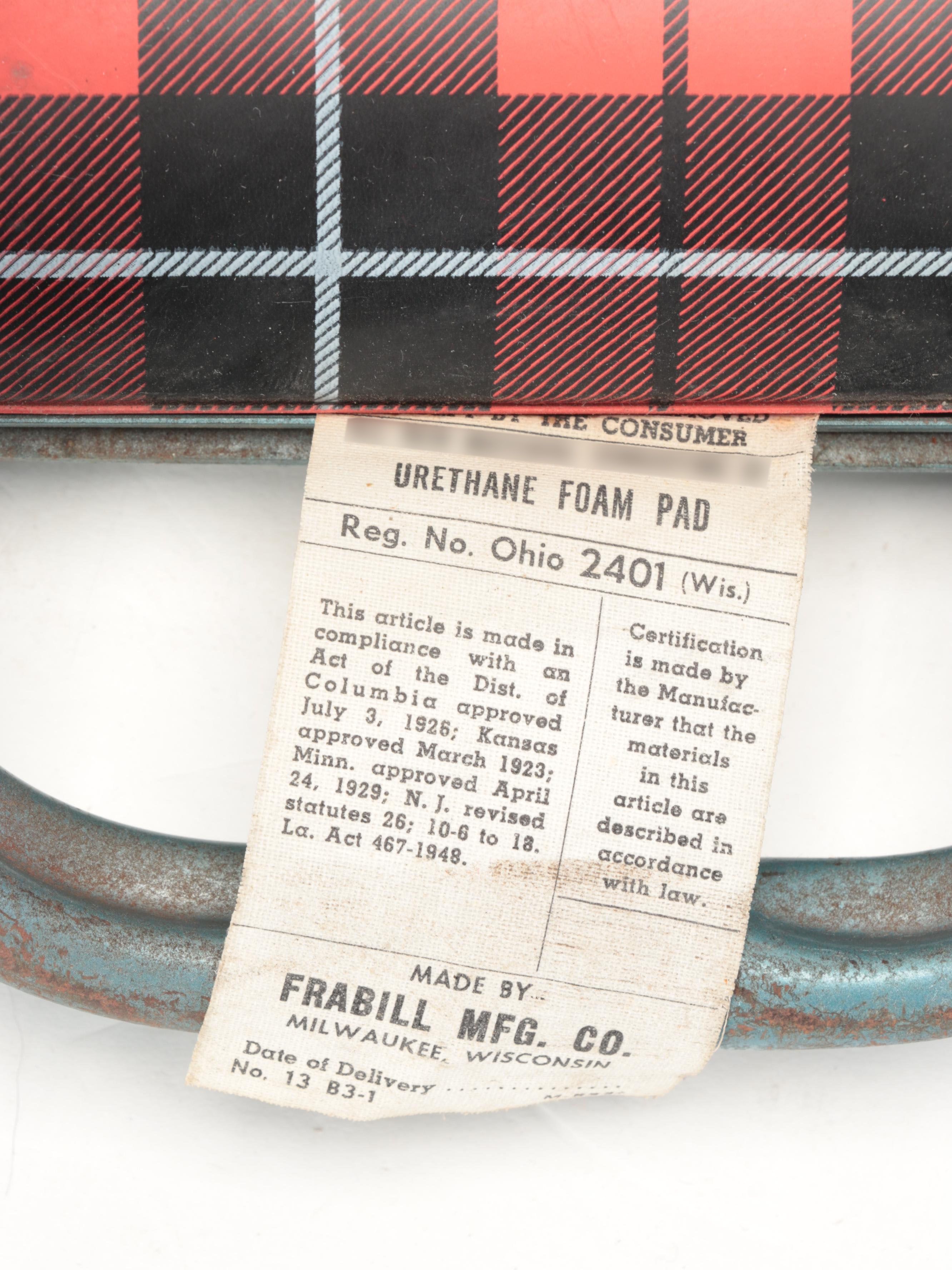 Frabill Mfg. Co. Folding Padded Stadium Seats