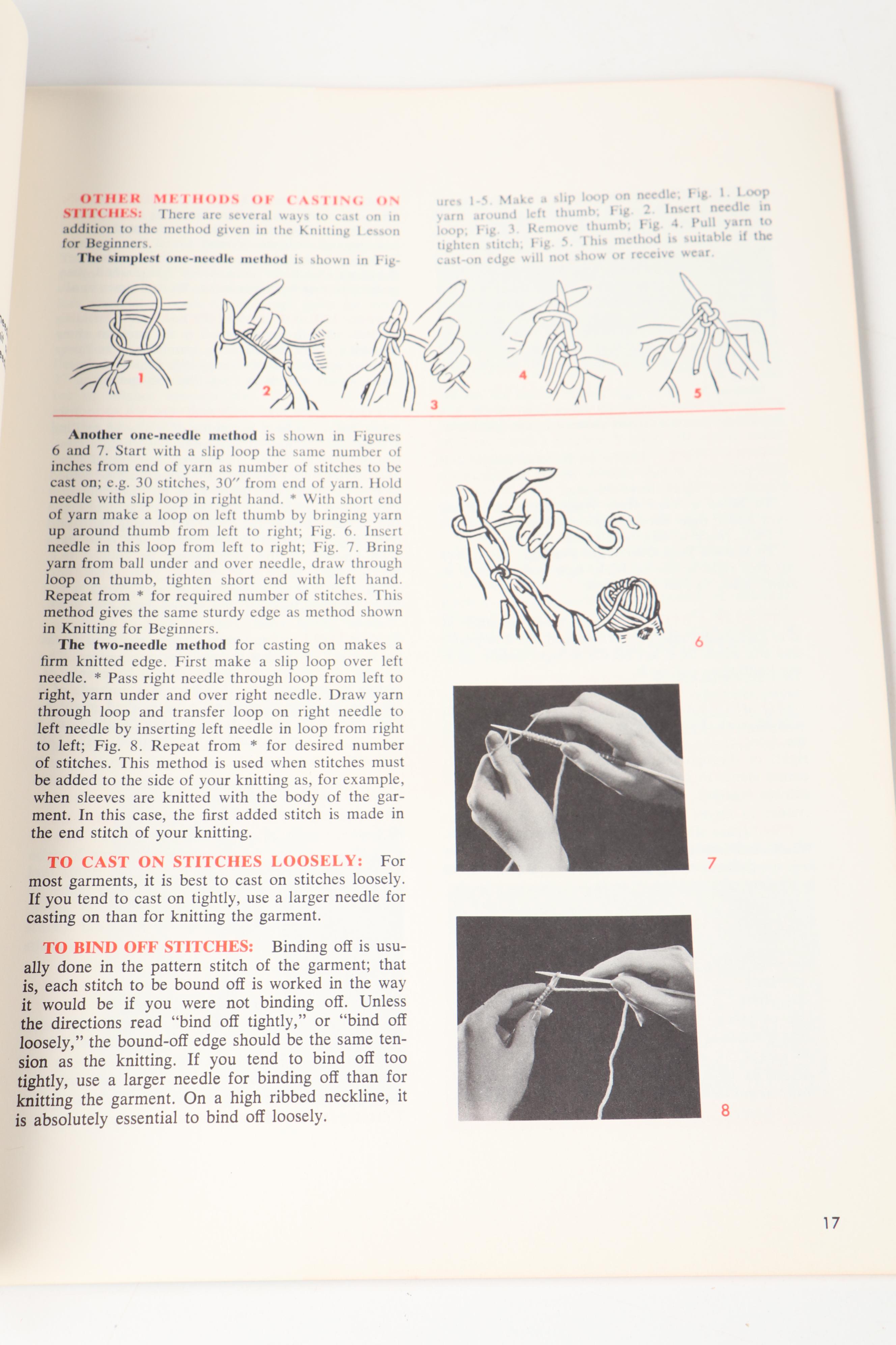 "Vogue Knitting," "McCall's Knitting for Beginners," and More Crafting Magazines