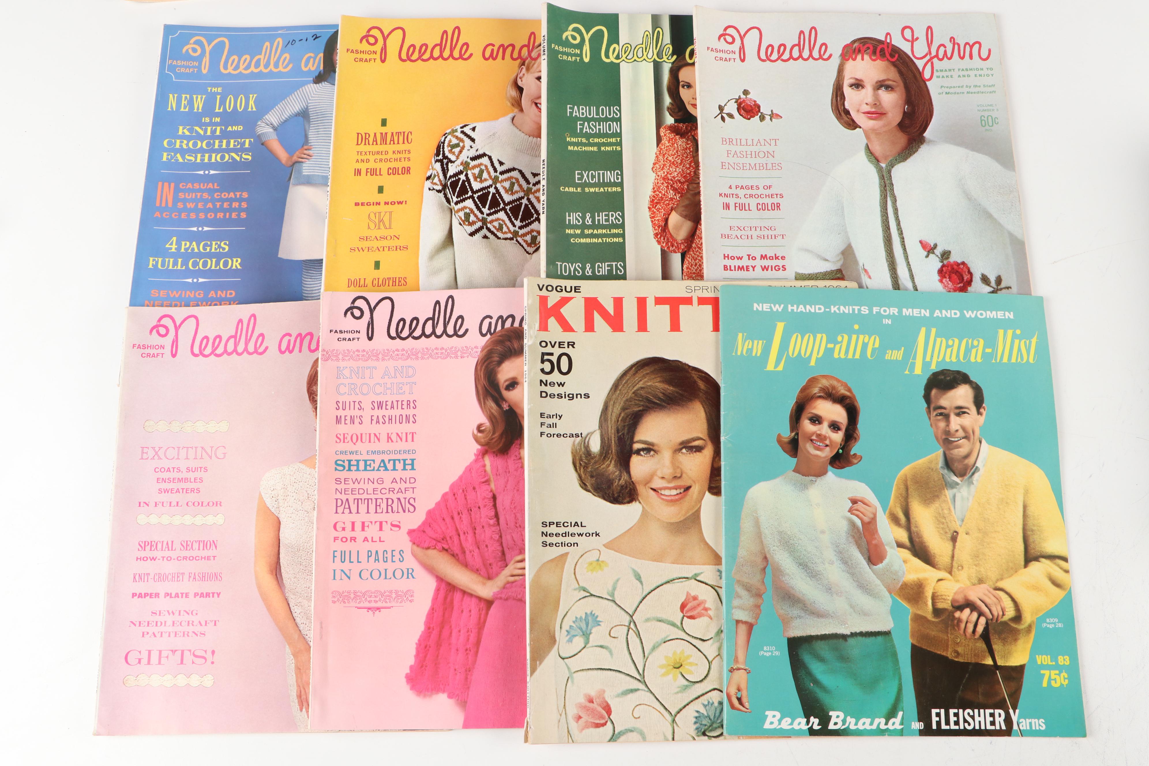 "Vogue Knitting," "McCall's Knitting for Beginners," and More Crafting Magazines