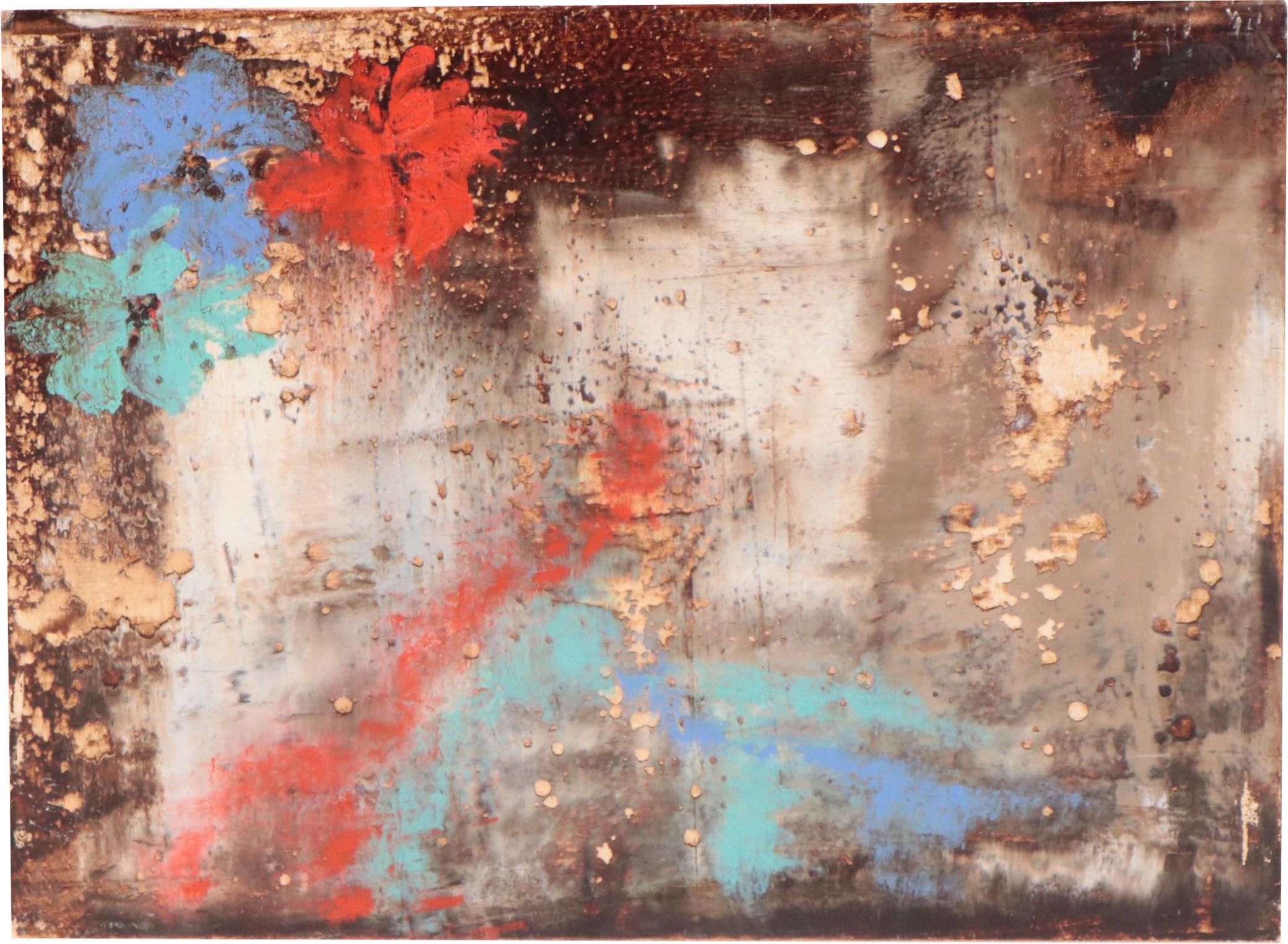 Dottie Abramowski Abstract Mixed Media Painting