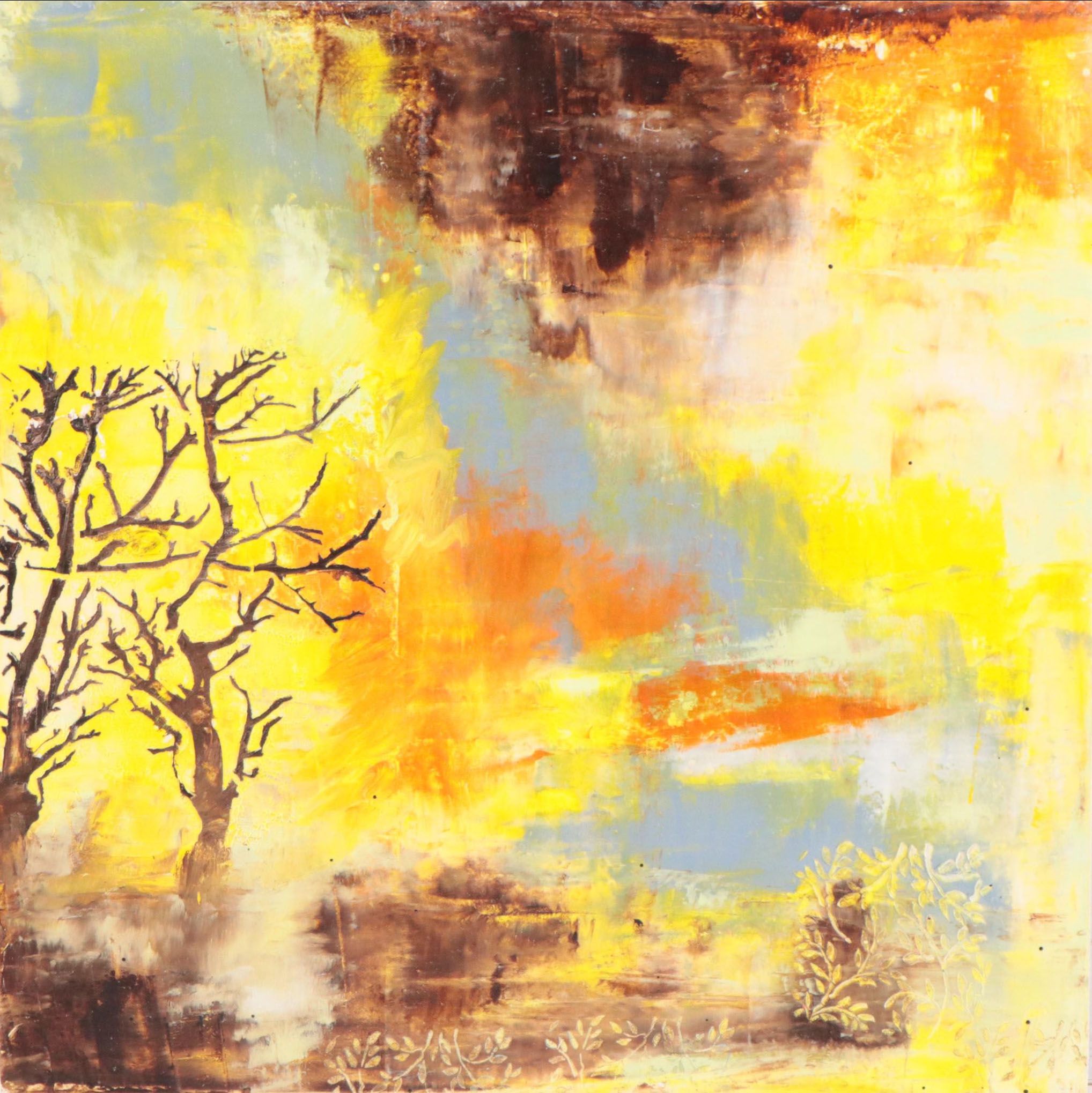 Dottie Abramowski Landscape Mixed Media Painting