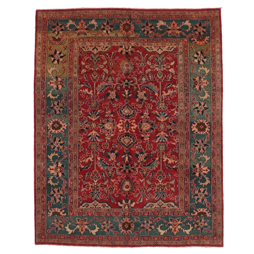 7'11 x 10'2 Hand-Knotted Persian Tabriz Area Rug