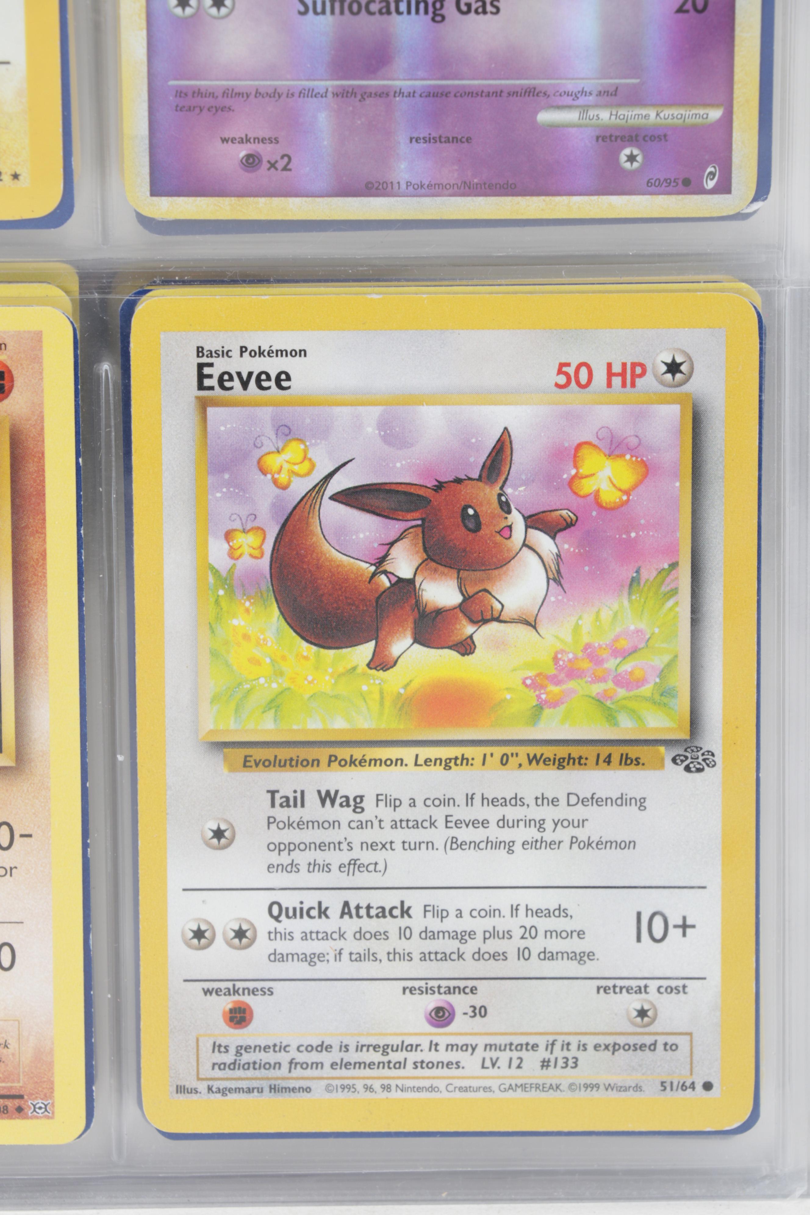 Pokémon First Edition "Zapdos" and "Erika's Exeggcute" and More Cards