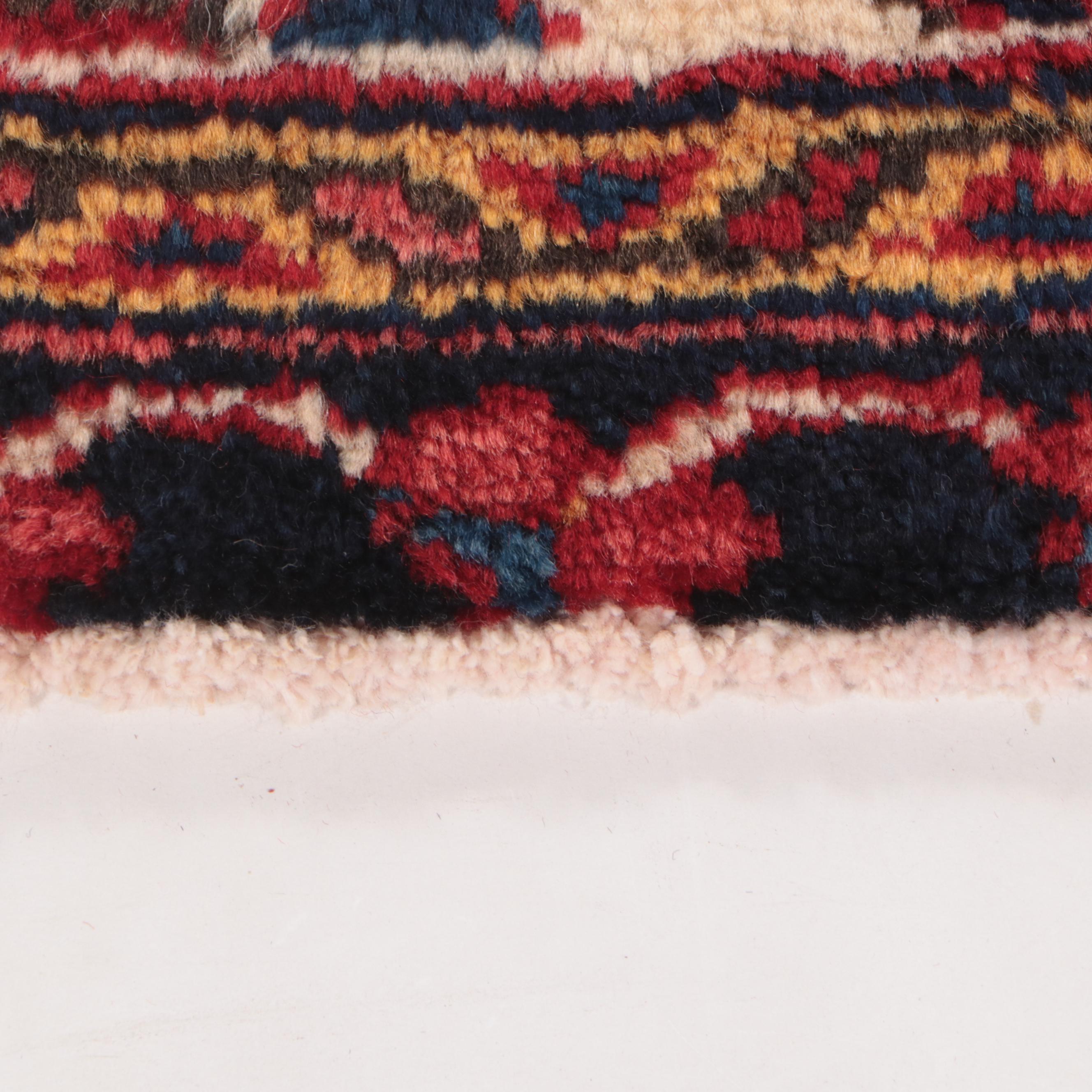 3'4 x 4'1 Hand-Knotted Persian Heriz Accent Rug