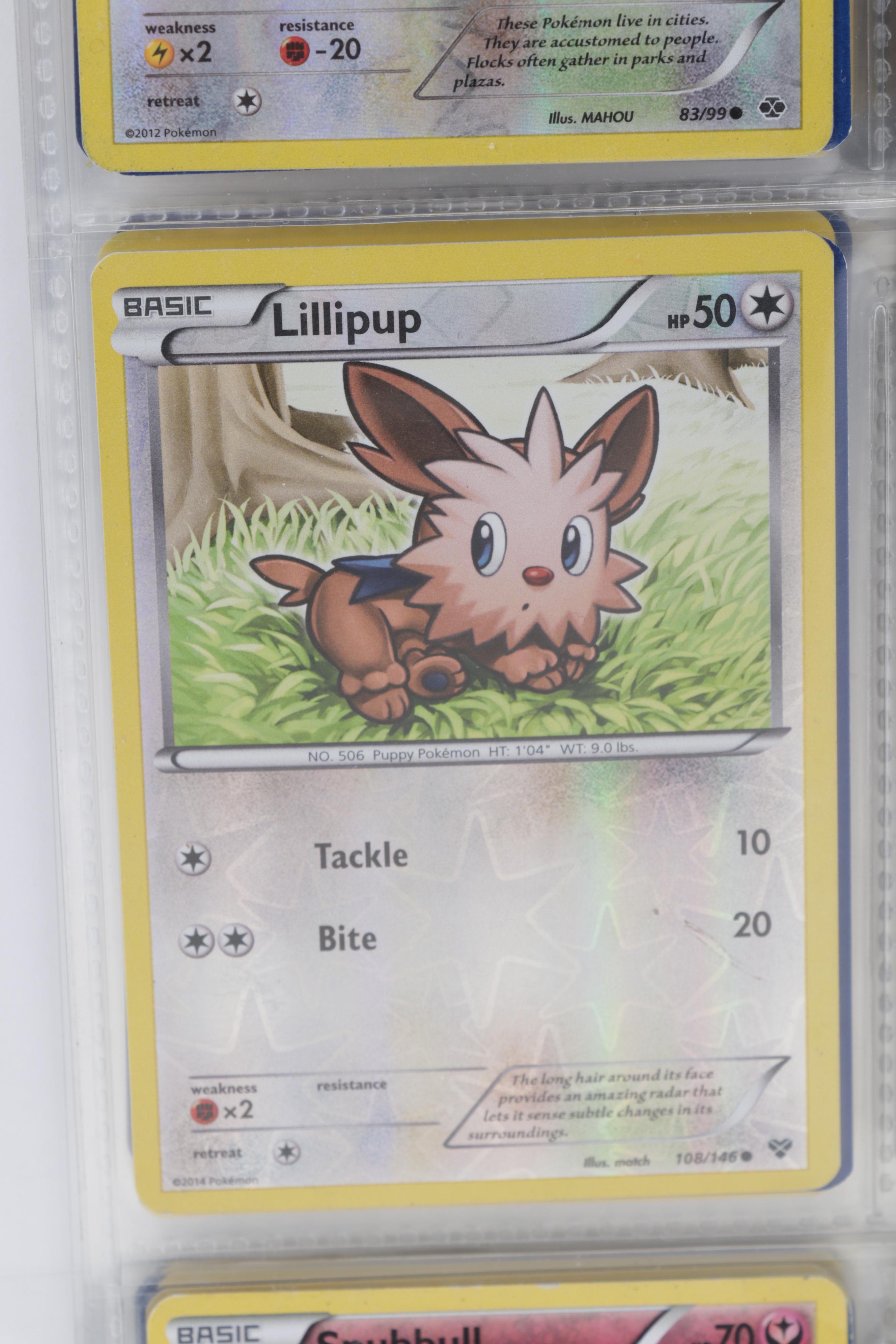 Pokémon First Edition "Erika's Weepinbell" and More Trading Cards