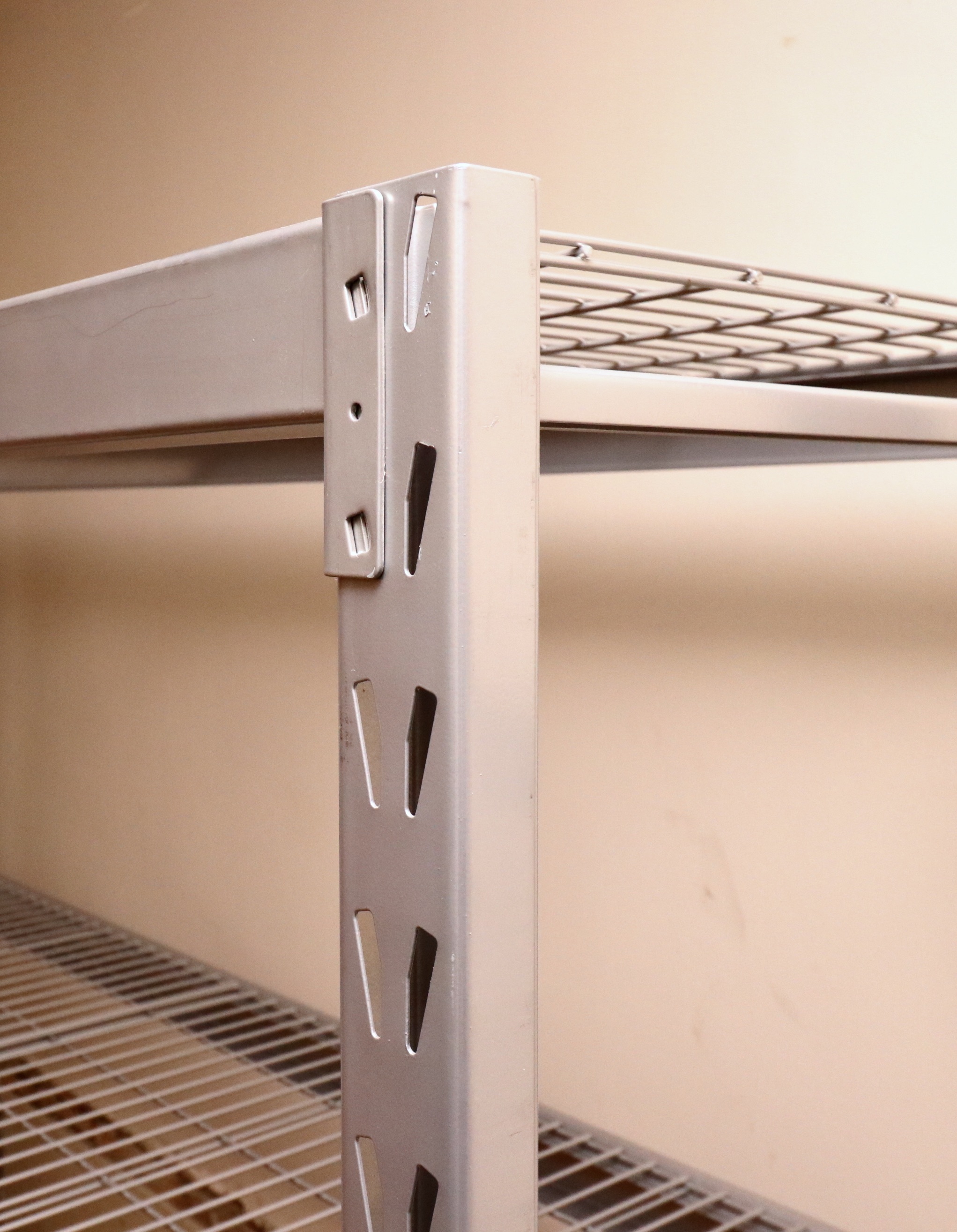 Four Rapid Rack Industries Heavy Duty Metal Shelving Units