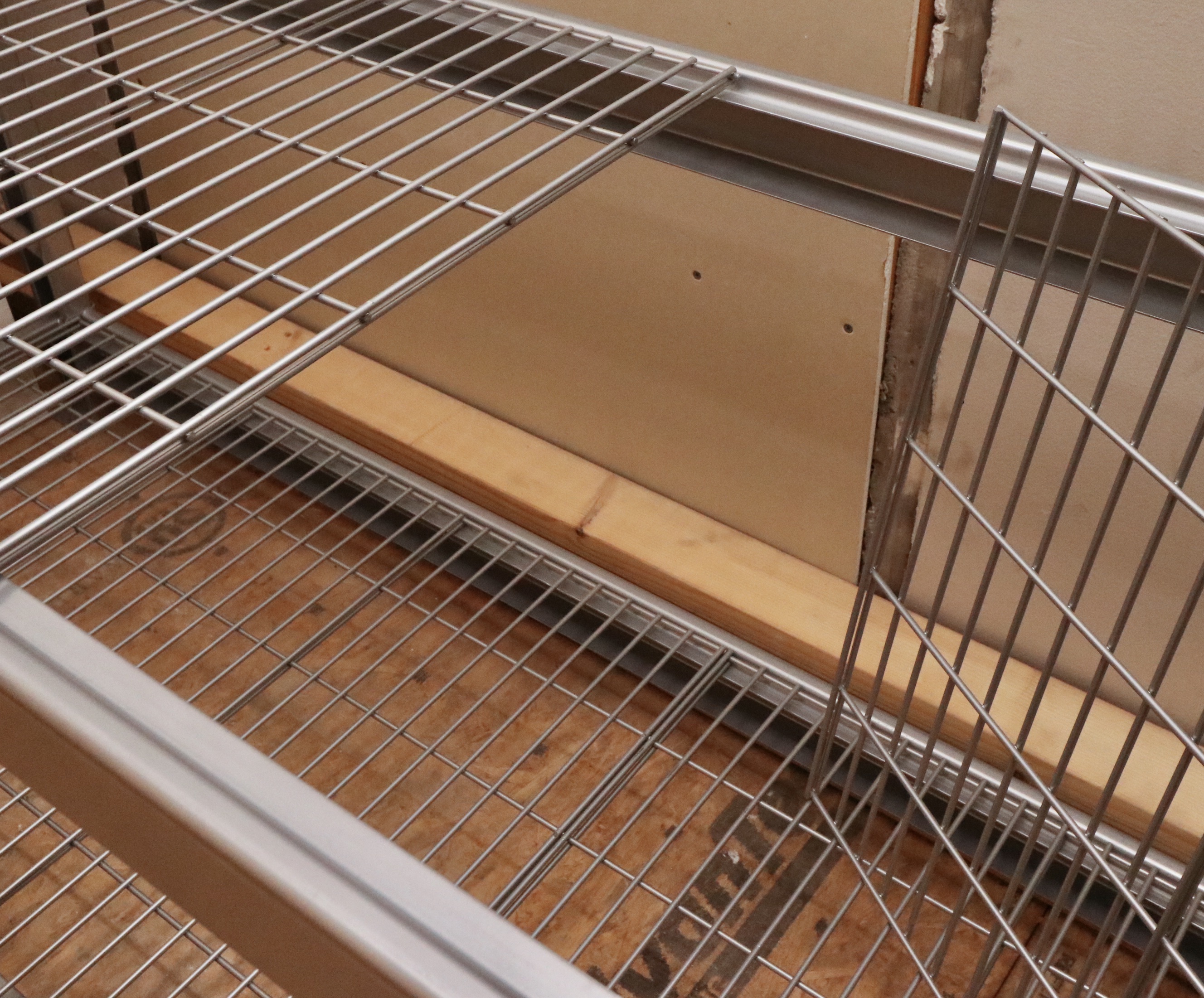 Four Rapid Rack Industries Heavy Duty Metal Shelving Units