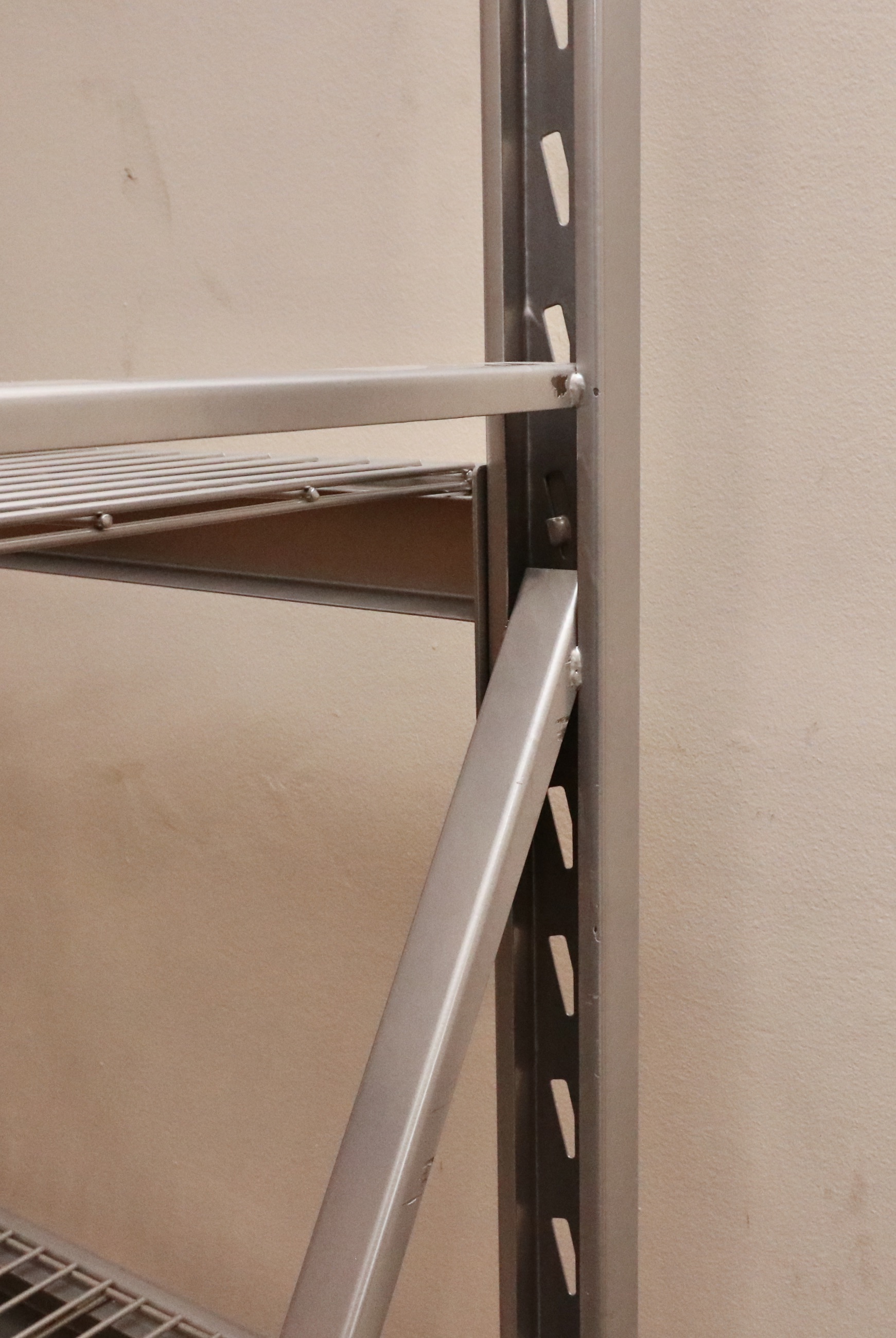 Four Rapid Rack Industries Heavy Duty Metal Shelving Units