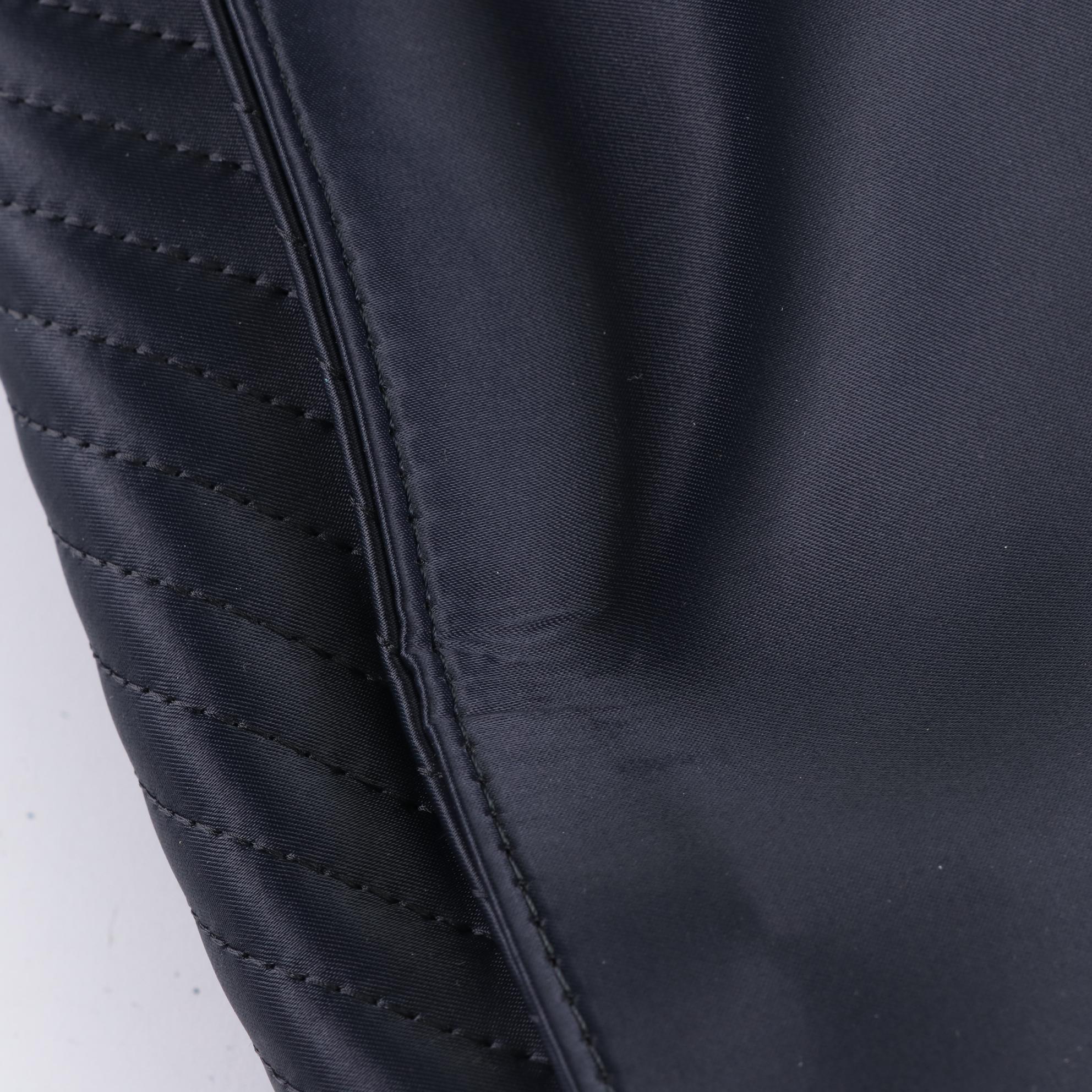 Yves Saint Laurent Shoulder Tote in Nylon and Leather