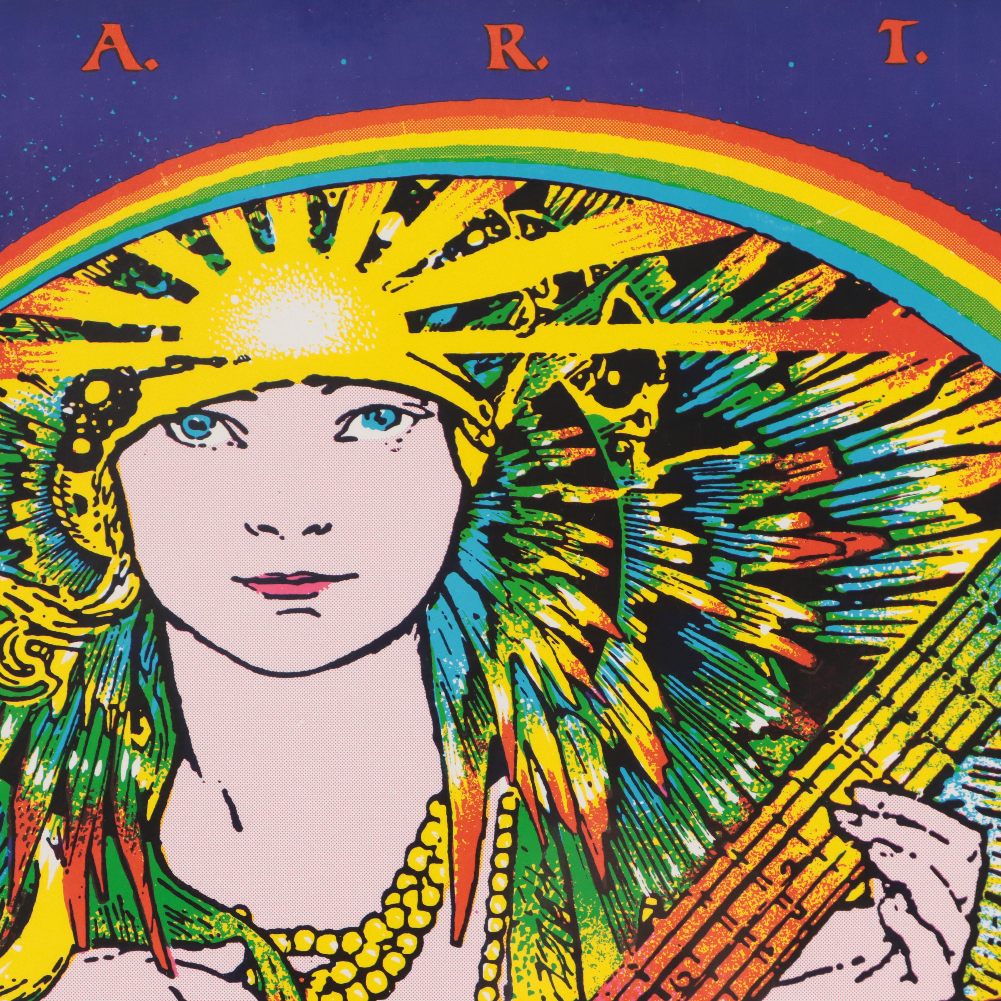 Dance Concert and Art Exhibition Lithograph Poster After "Big Five"