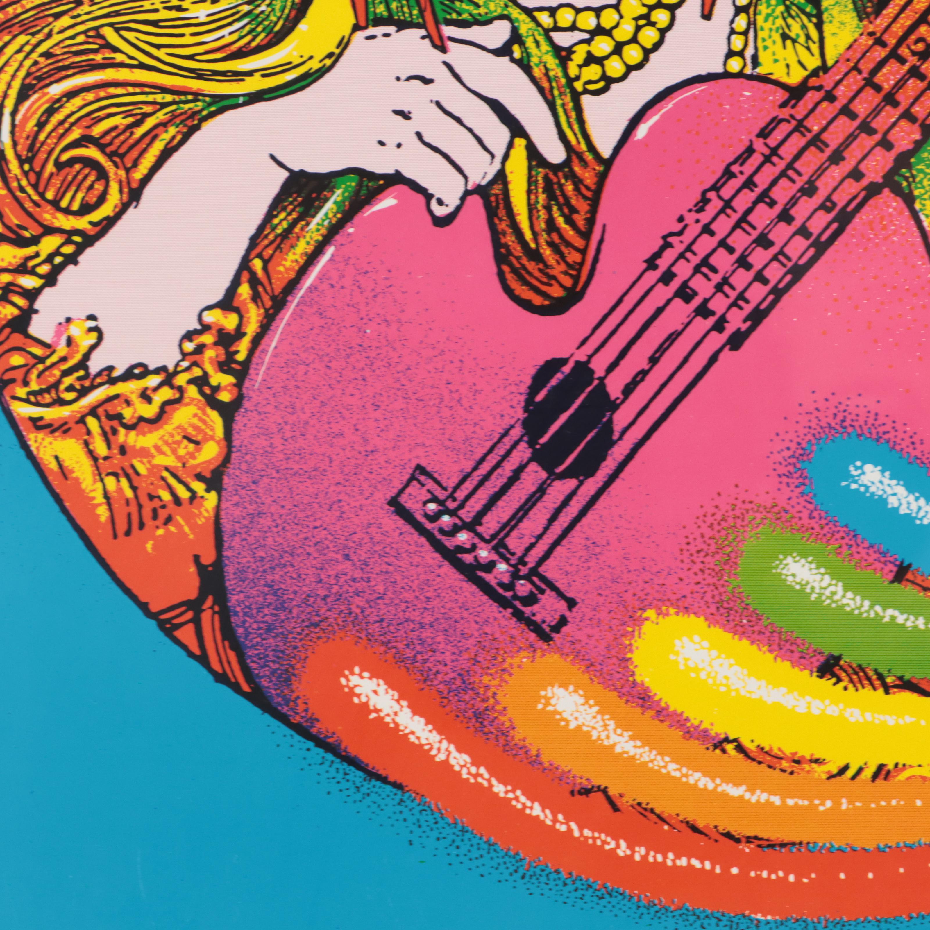 Dance Concert and Art Exhibition Lithograph Poster After "Big Five"