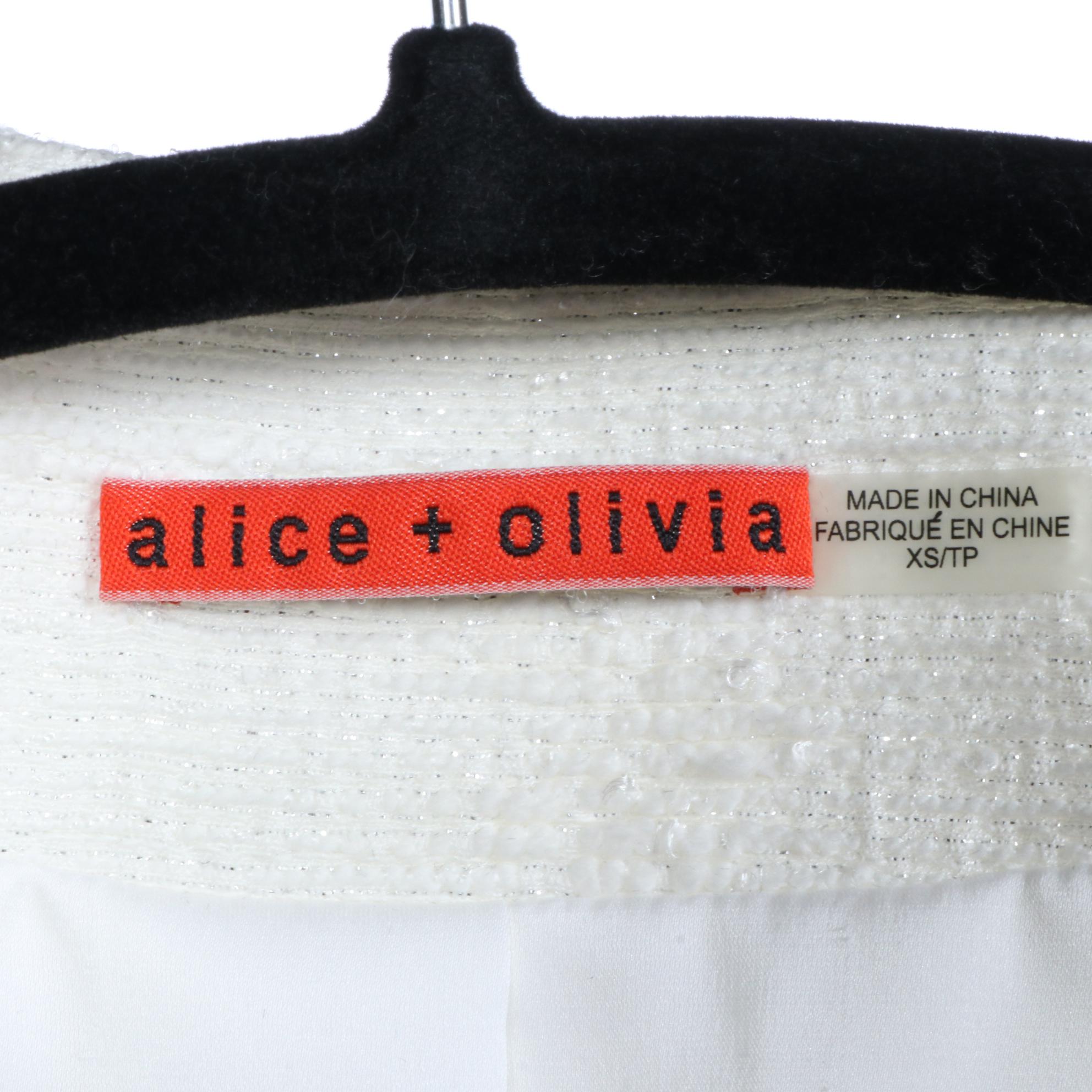 Alice + Olivia Jackets and Long Sleeve Tops