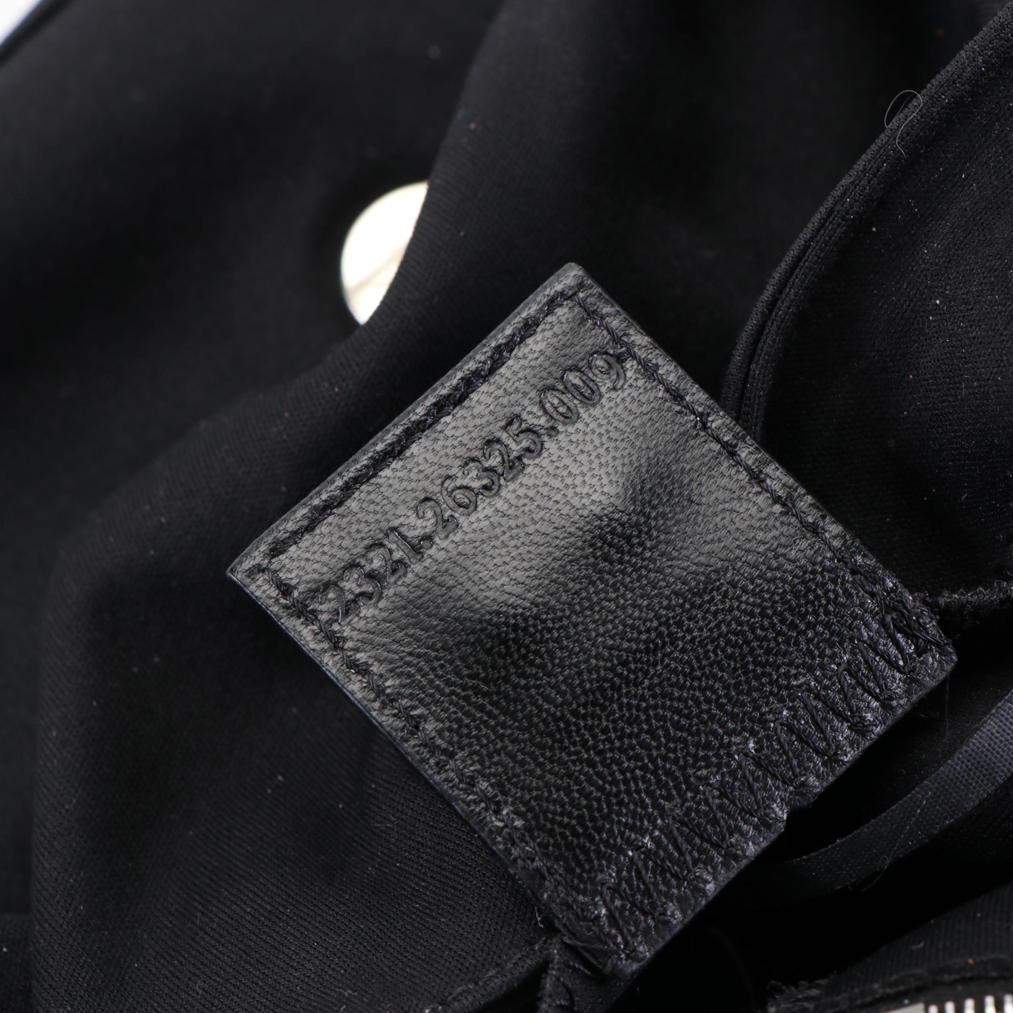 Fendi Mama Baguette Shoulder Bag in Technical Knit and Leather