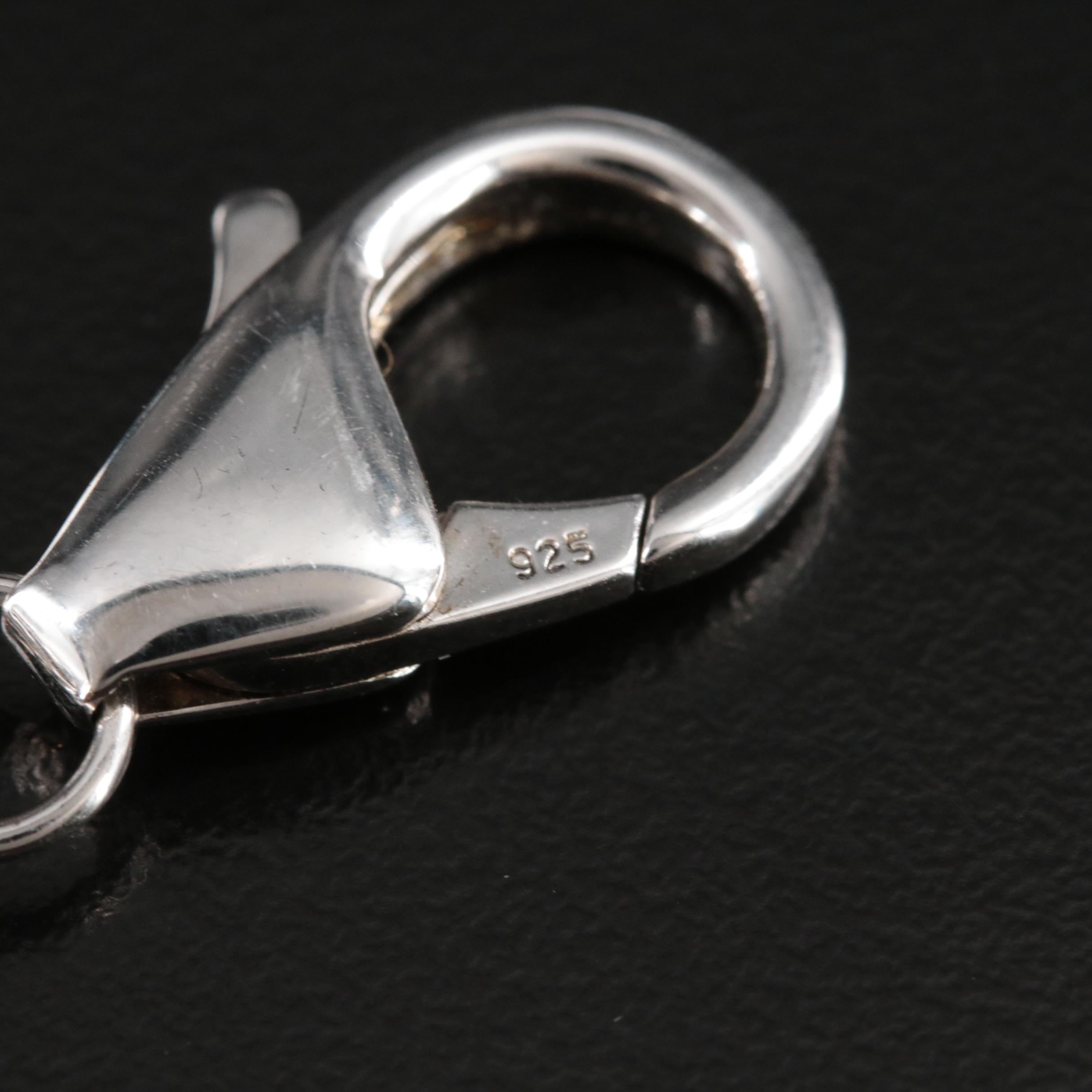 Sterling Ruby Love Knot Bracelet