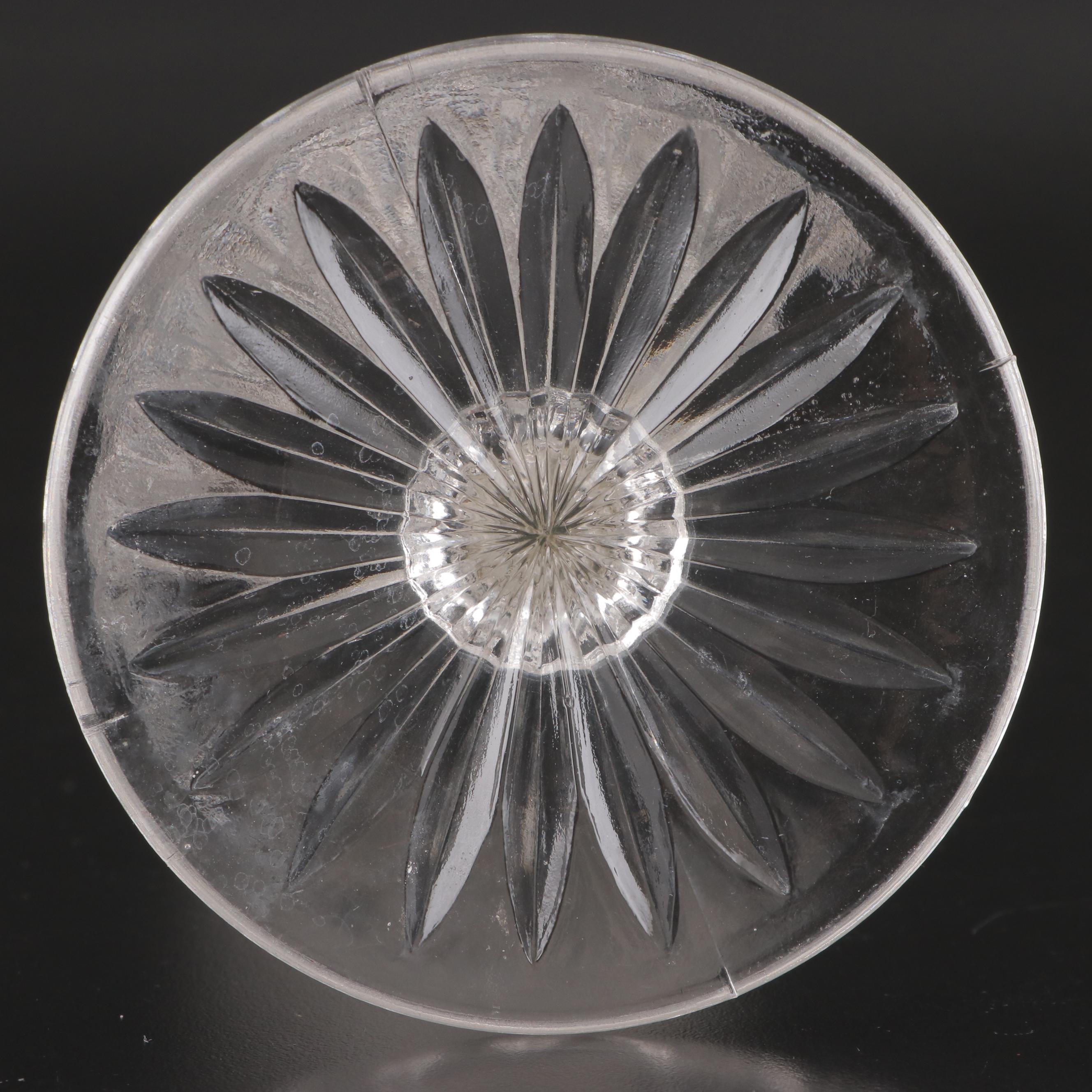 Westmoreland Milk Glass and Other Vase with Fenton Daisy and Button Ice Bucket